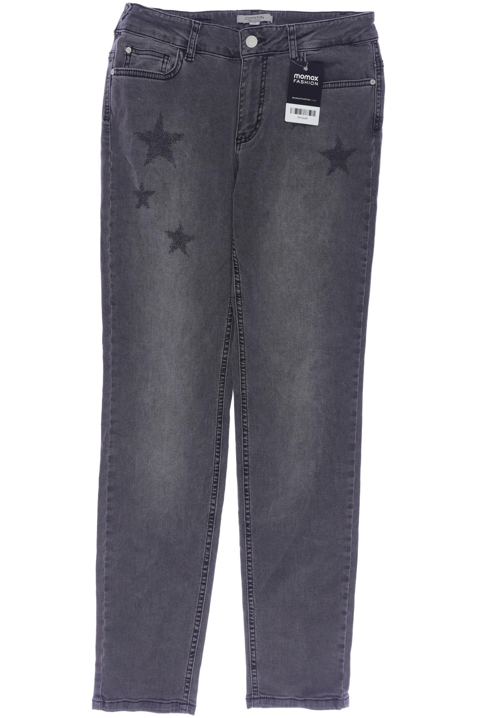 

Comma Damen Jeans, grau, Gr. 36