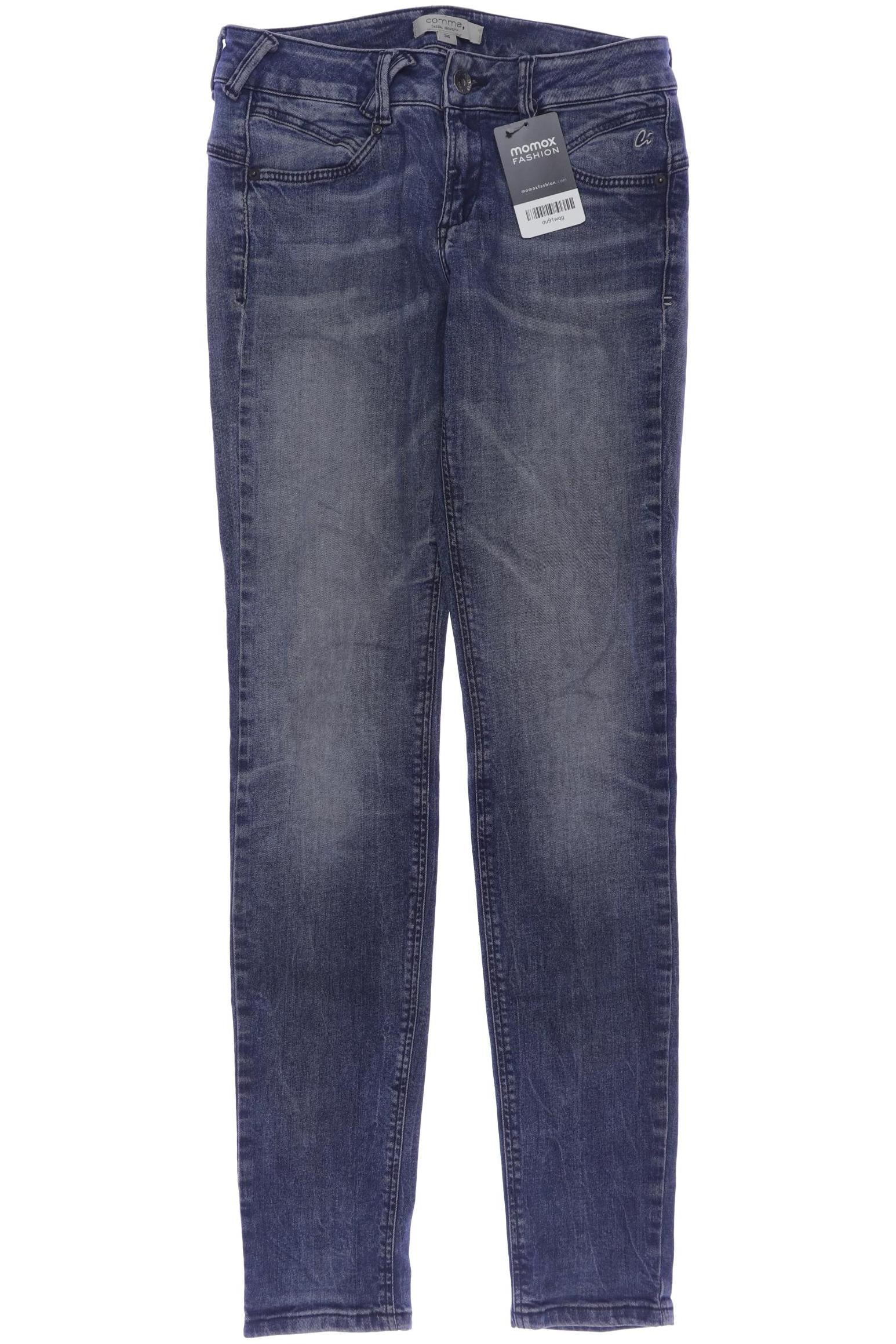 

Comma Damen Jeans, blau, Gr. 34