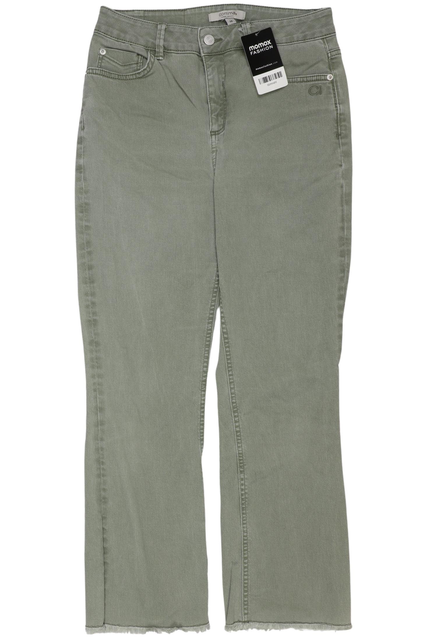

Comma Damen Jeans, grün, Gr. 36