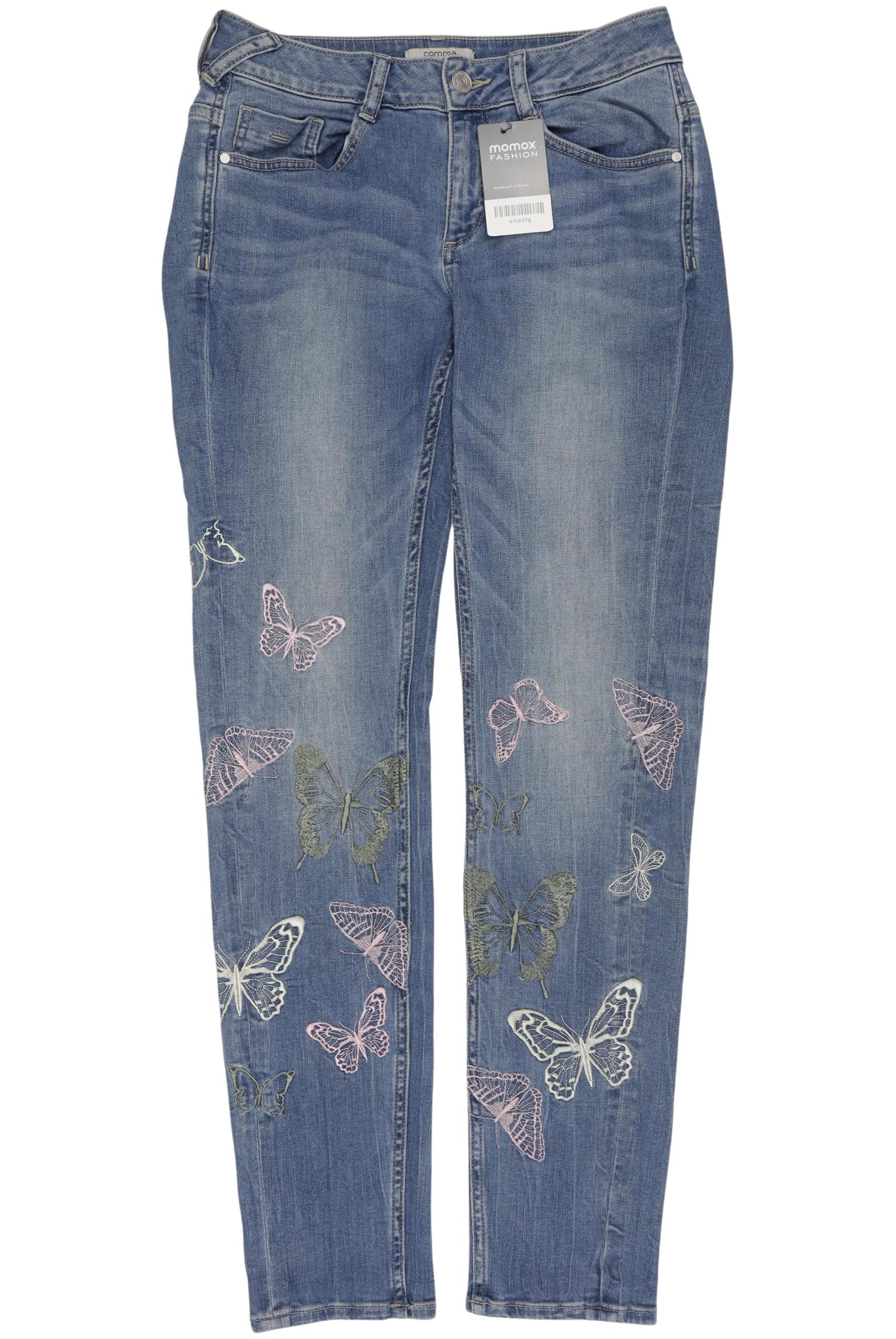 

Comma Damen Jeans, blau, Gr. 34