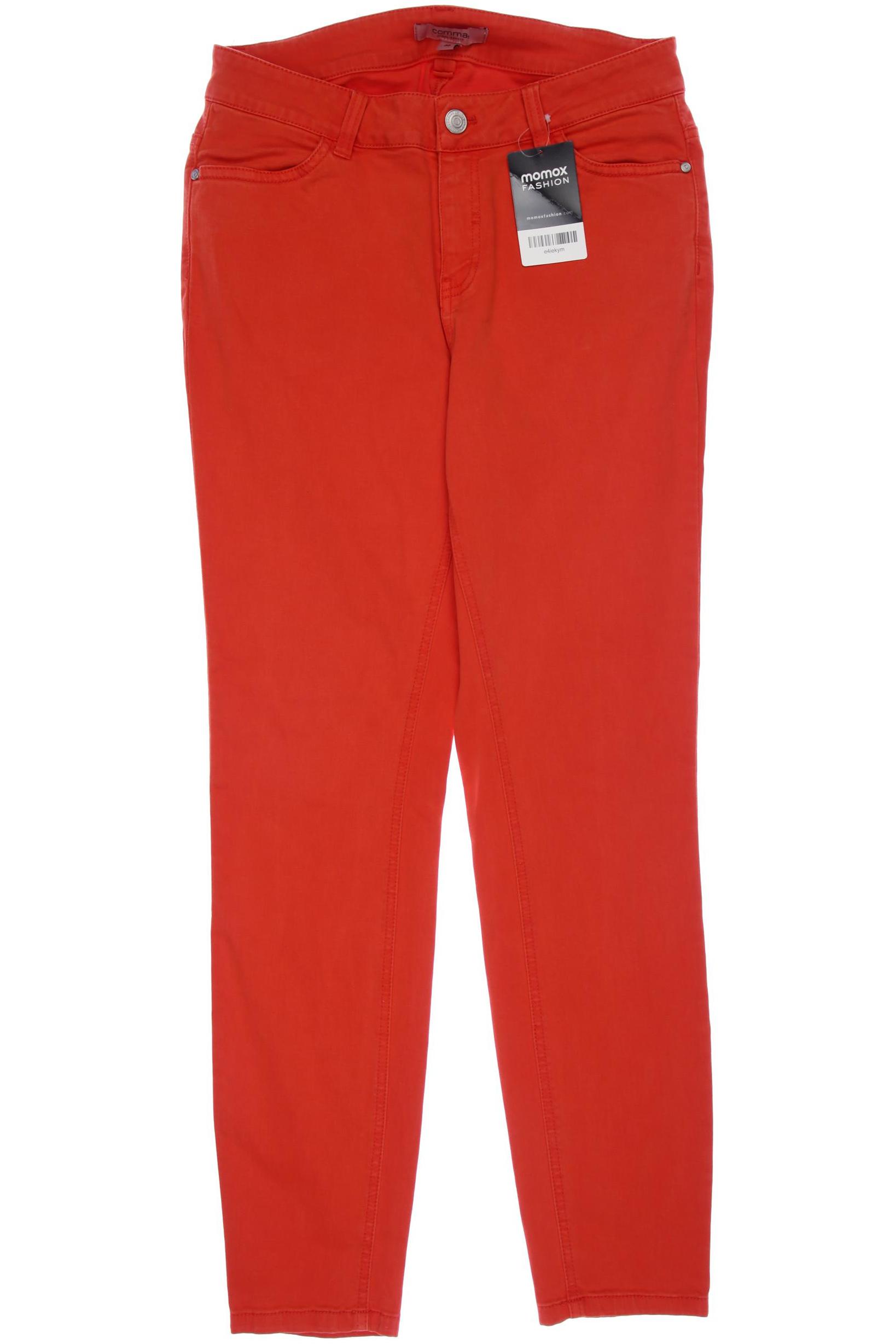 

Comma Damen Jeans, rot, Gr. 36