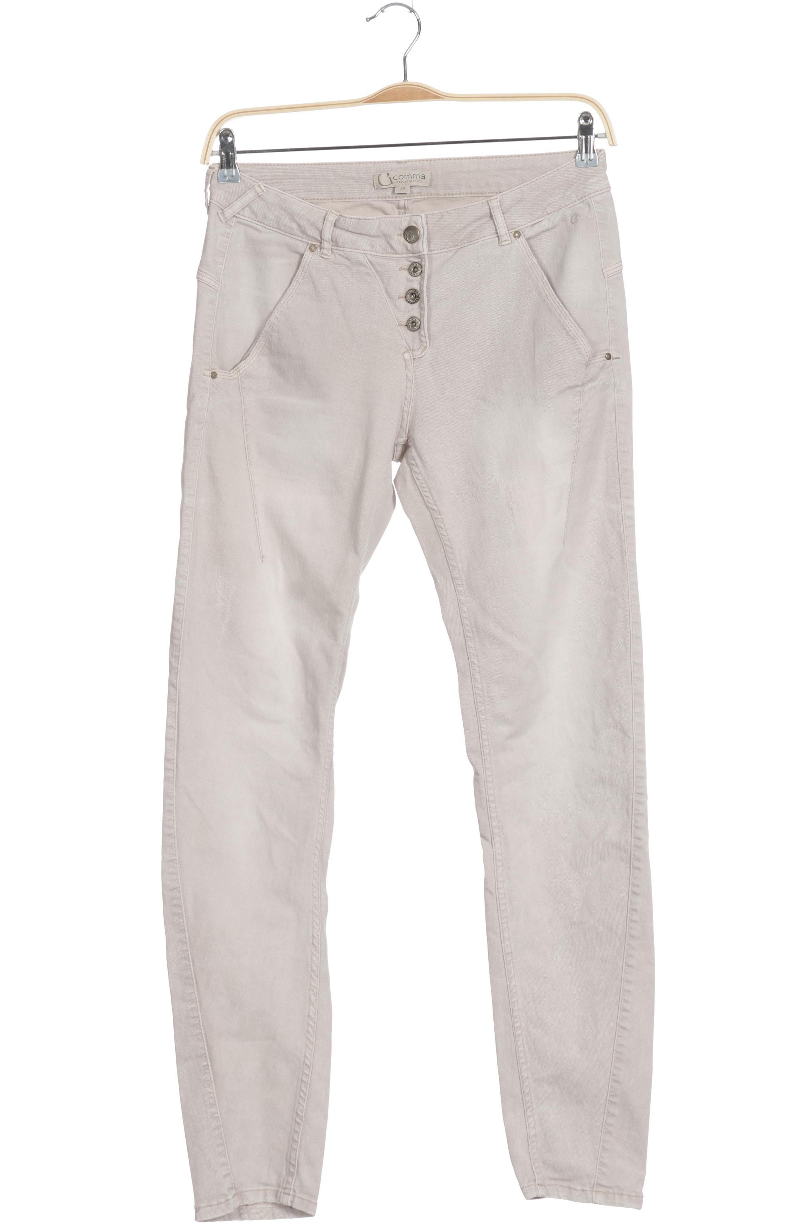 

Comma Damen Jeans, beige, Gr. 38