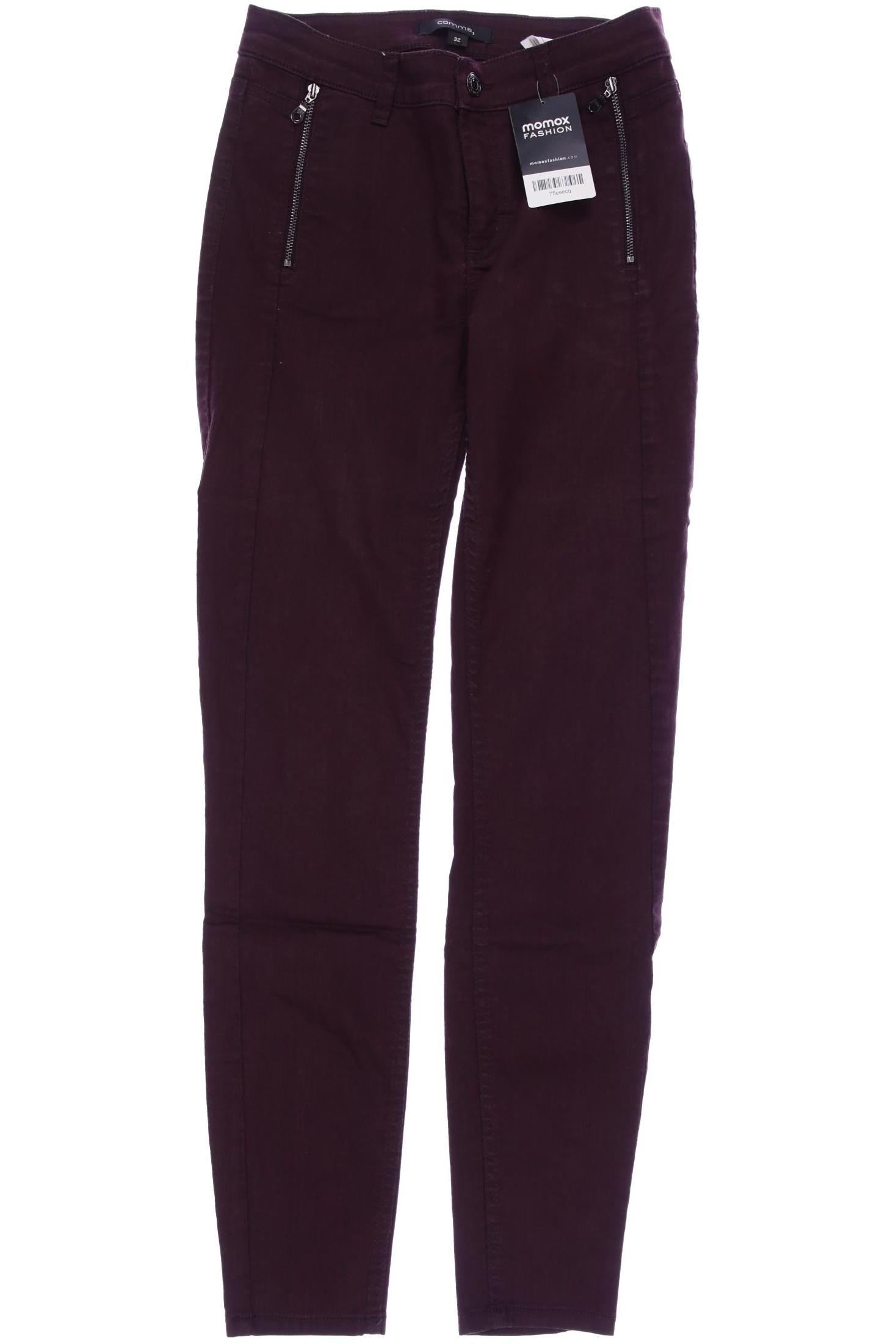 

Comma Damen Jeans, bordeaux, Gr. 32