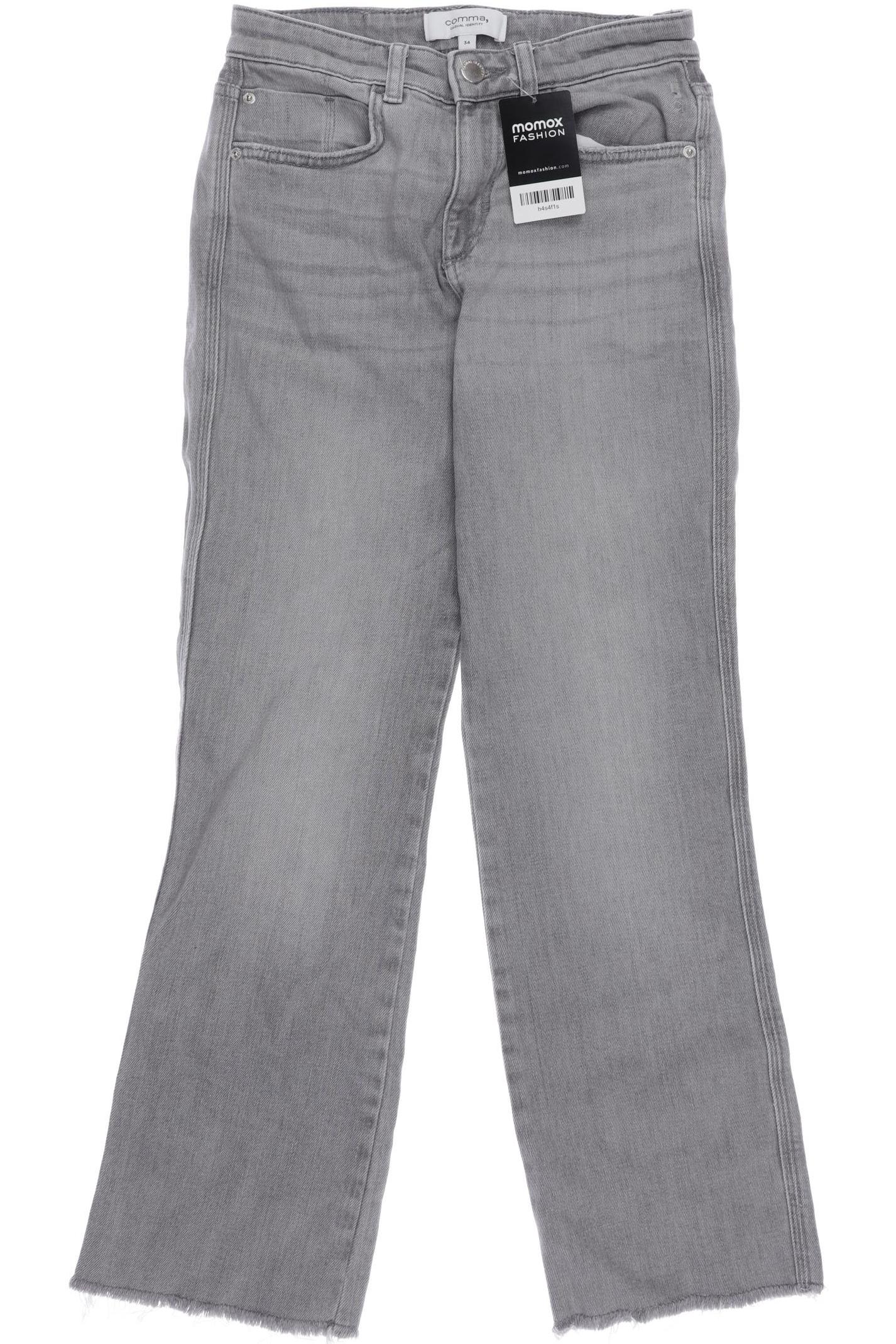 

Comma Damen Jeans, grau, Gr. 34