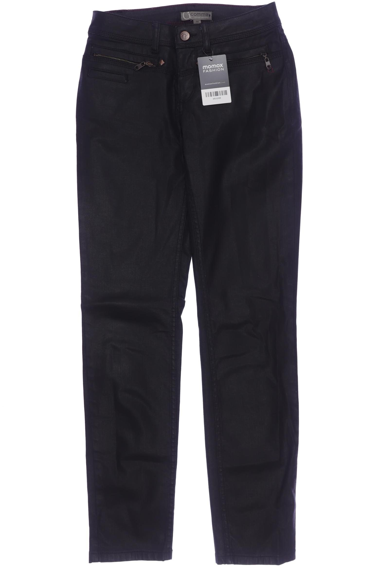

Comma Damen Jeans, schwarz, Gr. 34