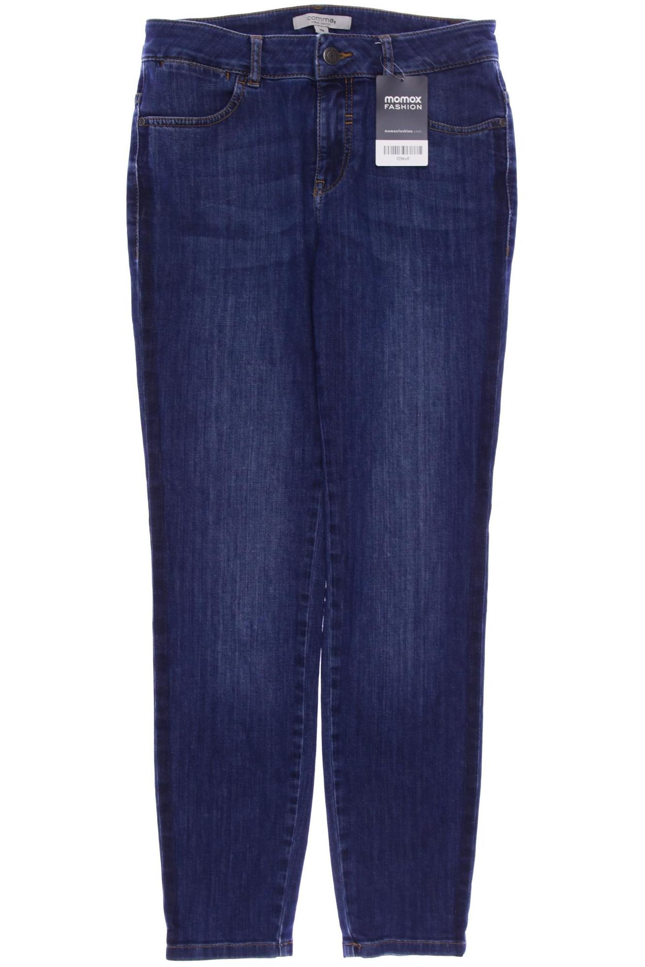 

Comma Damen Jeans, marineblau