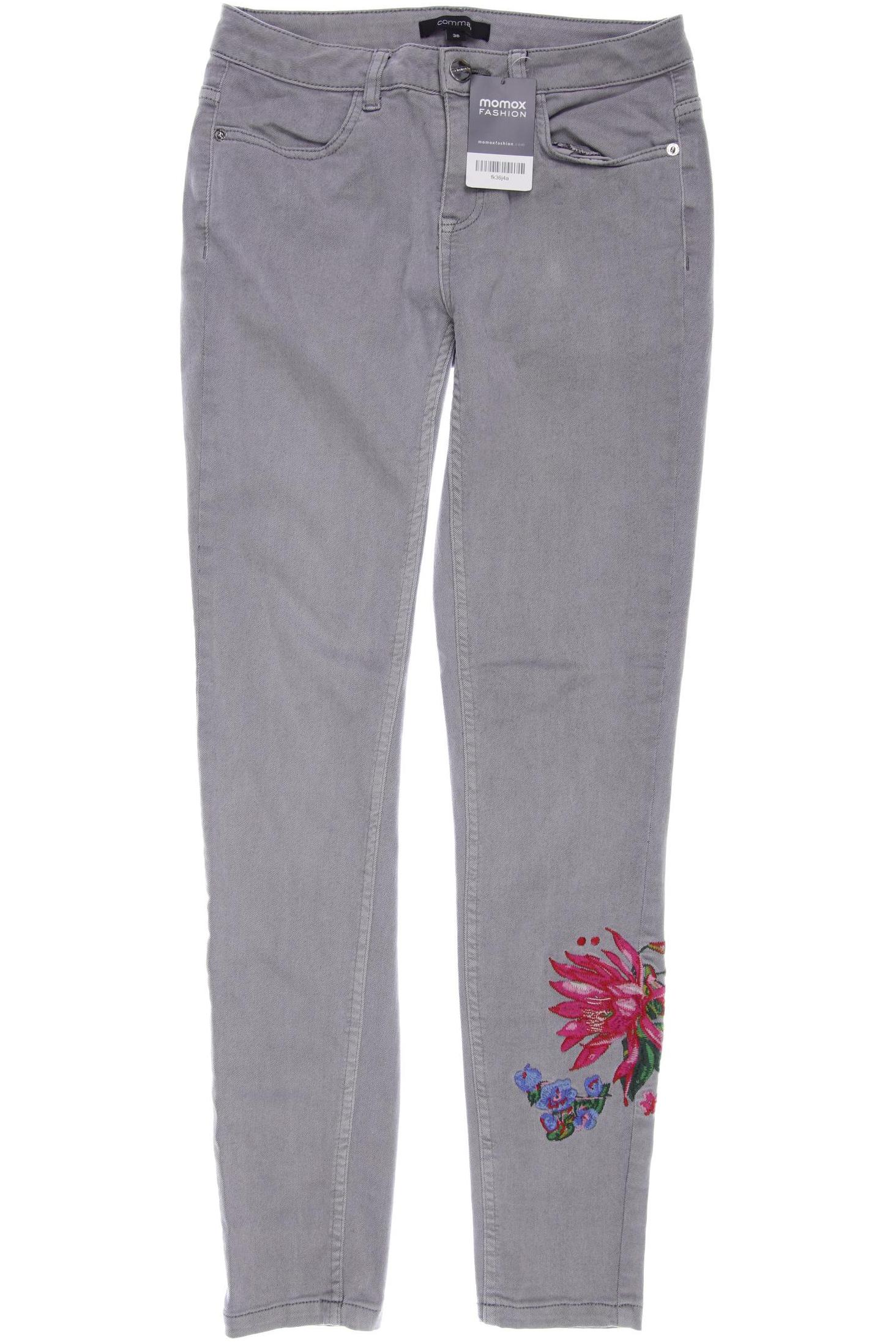 

Comma Damen Jeans, grau