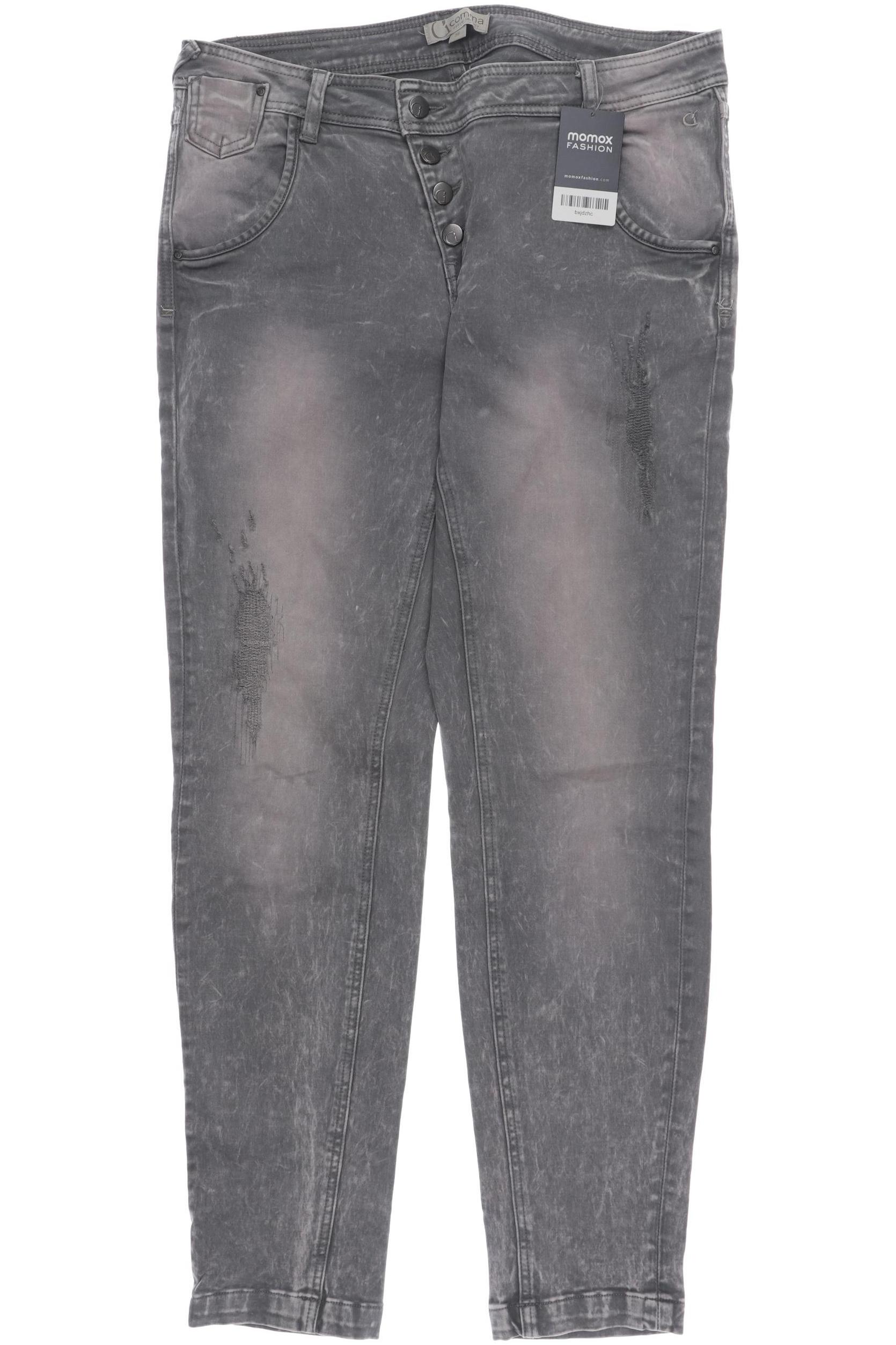 

Comma Damen Jeans, grau, Gr. 38