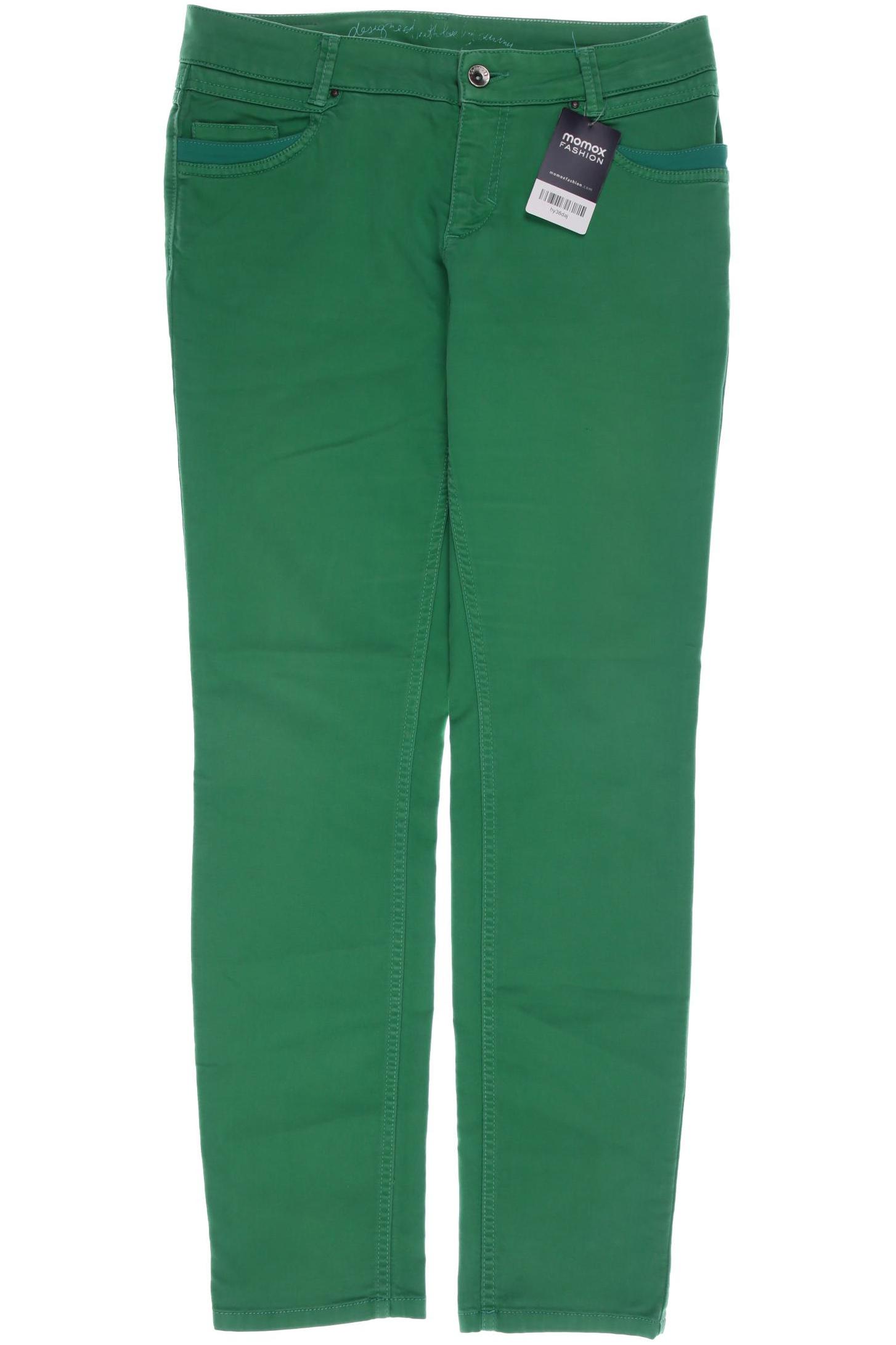 

Comma Damen Jeans, grün, Gr. 38