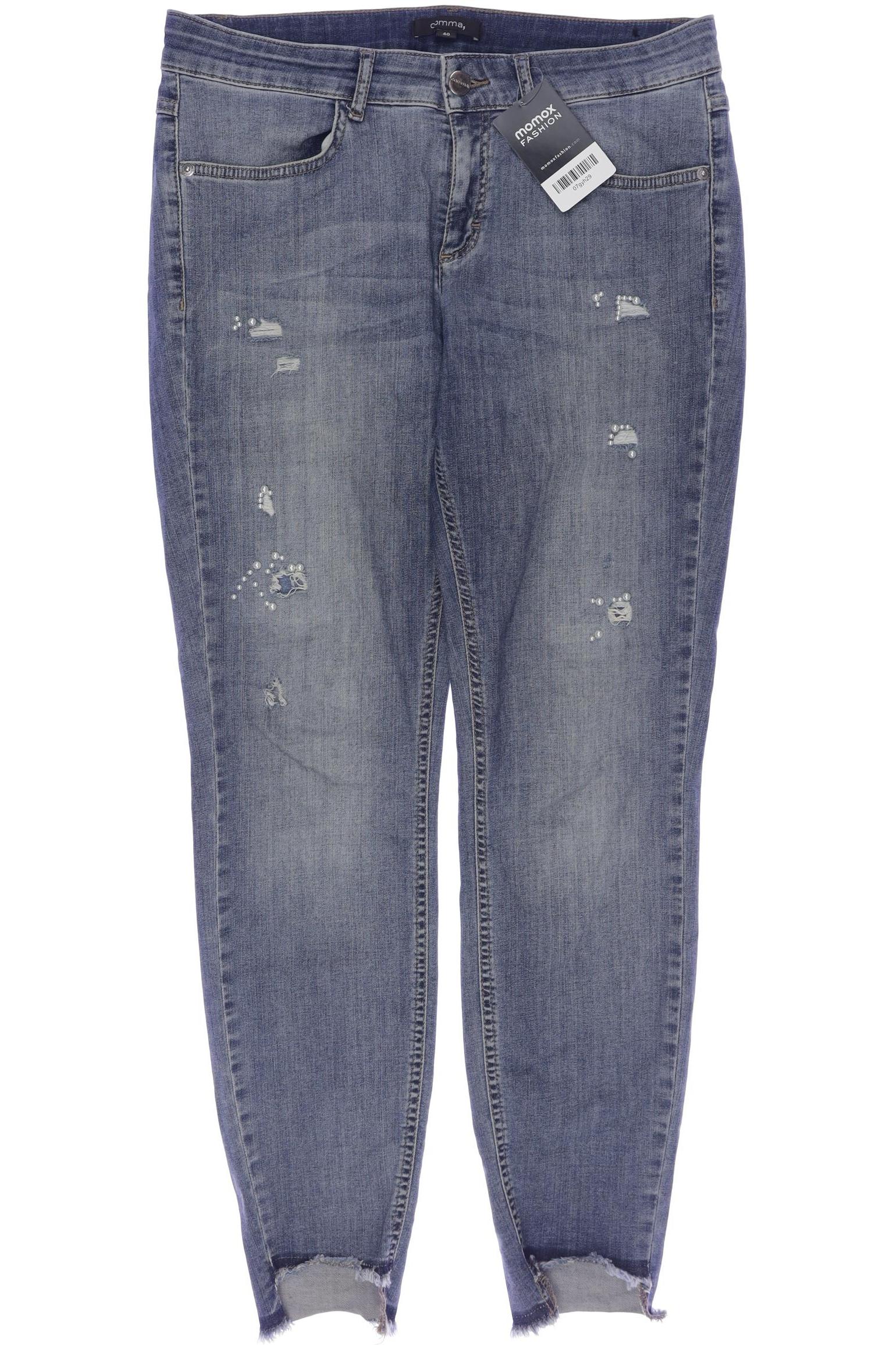 

Comma Damen Jeans, blau, Gr. 40