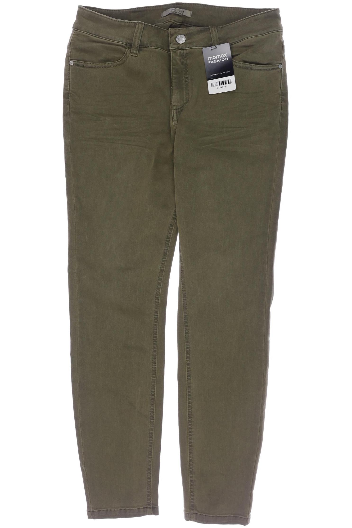 Thumbnail - Comma Damen Jeans, grün, Gr. 38
