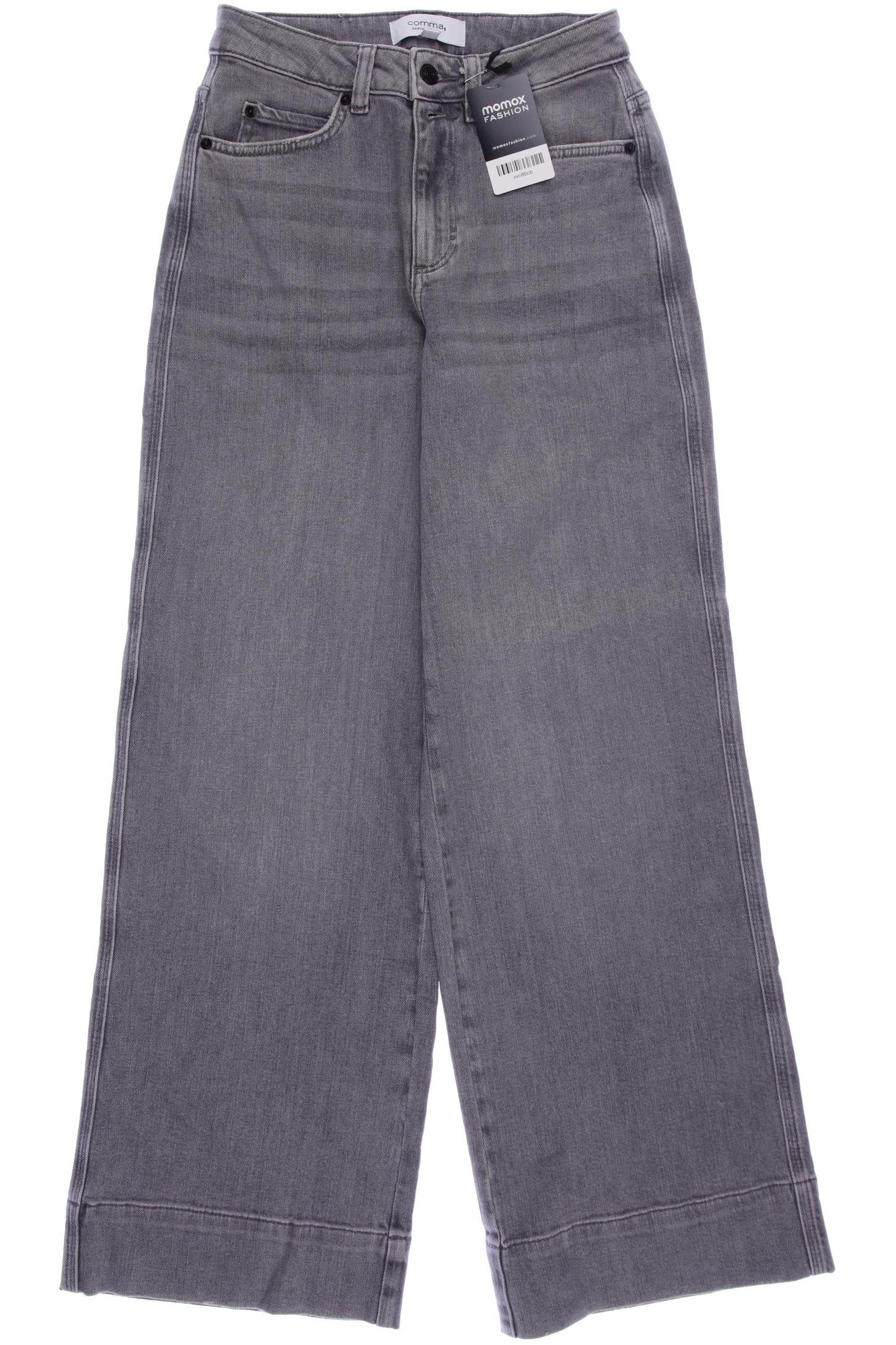 

Comma Damen Jeans, grau, Gr. 34