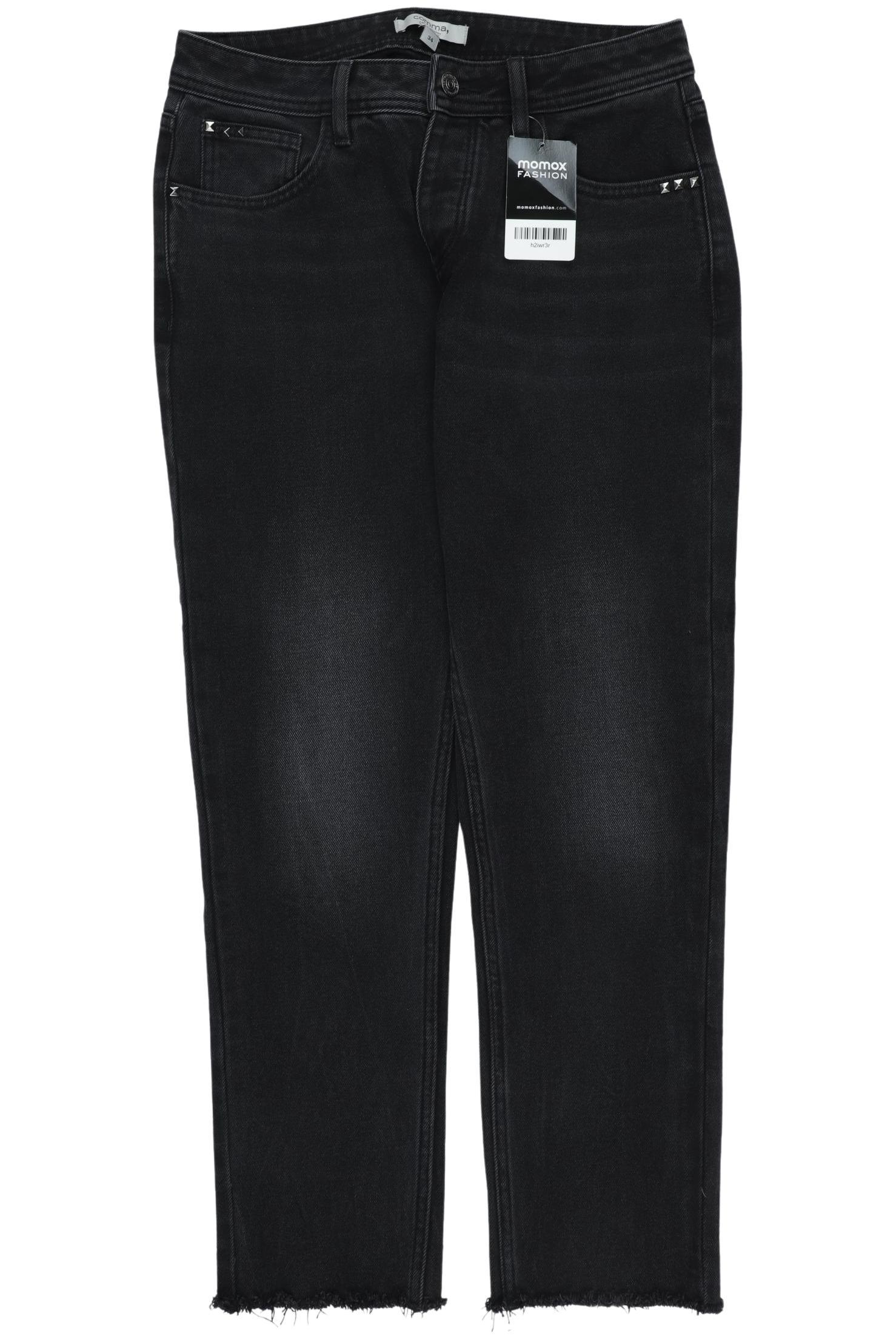 

Comma Damen Jeans, schwarz, Gr. 34