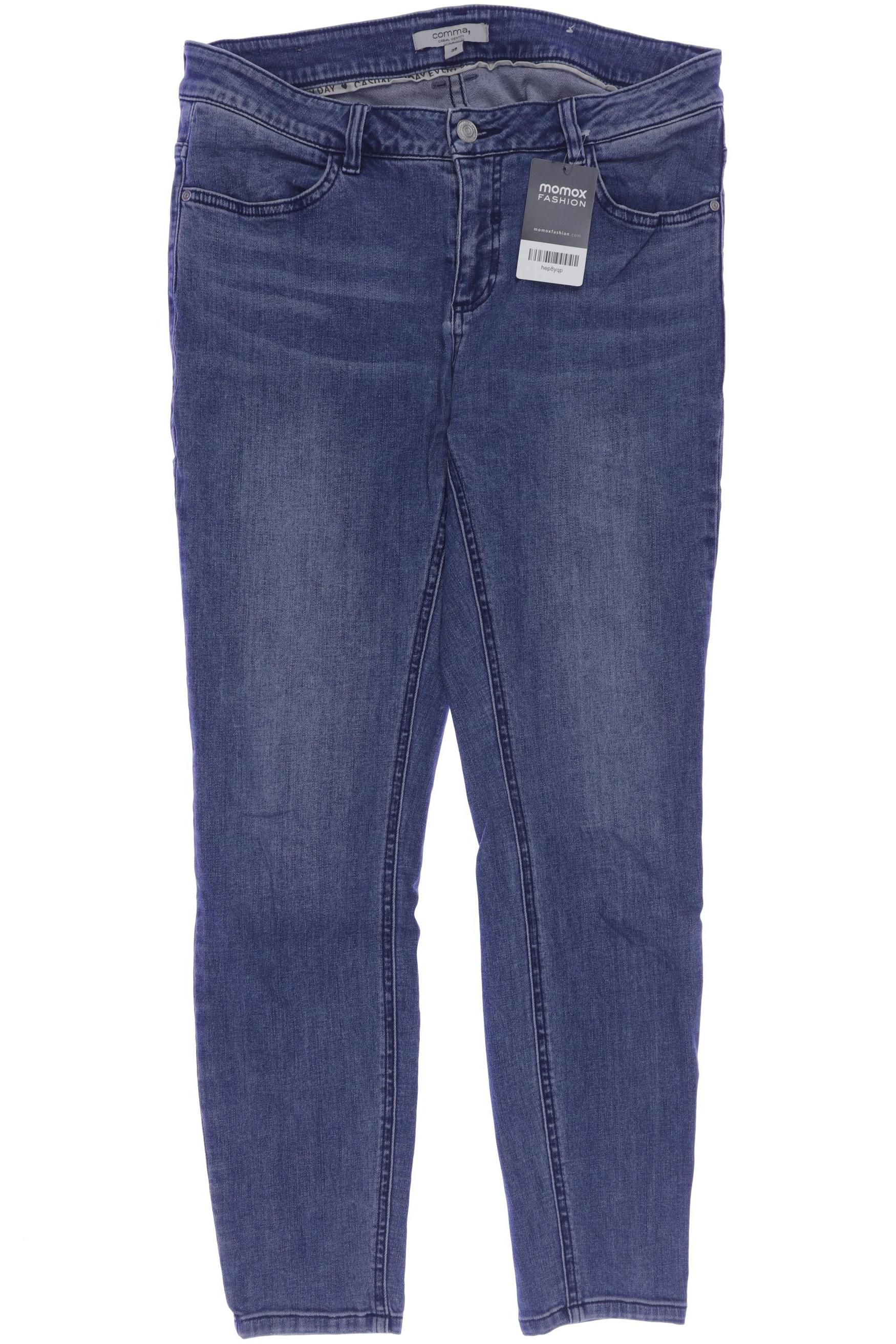 

Comma Damen Jeans, blau, Gr. 38