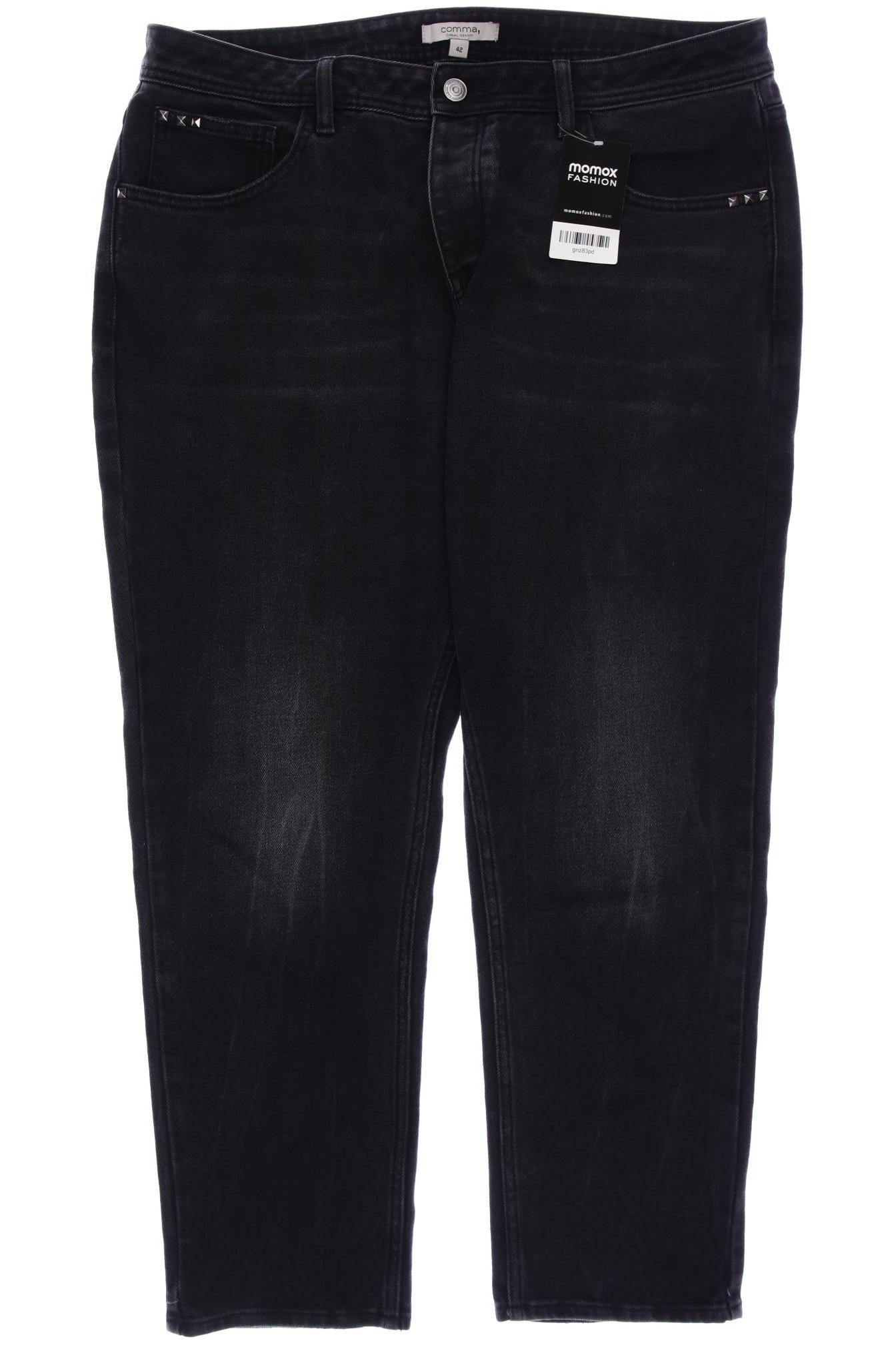 

Comma Damen Jeans, schwarz