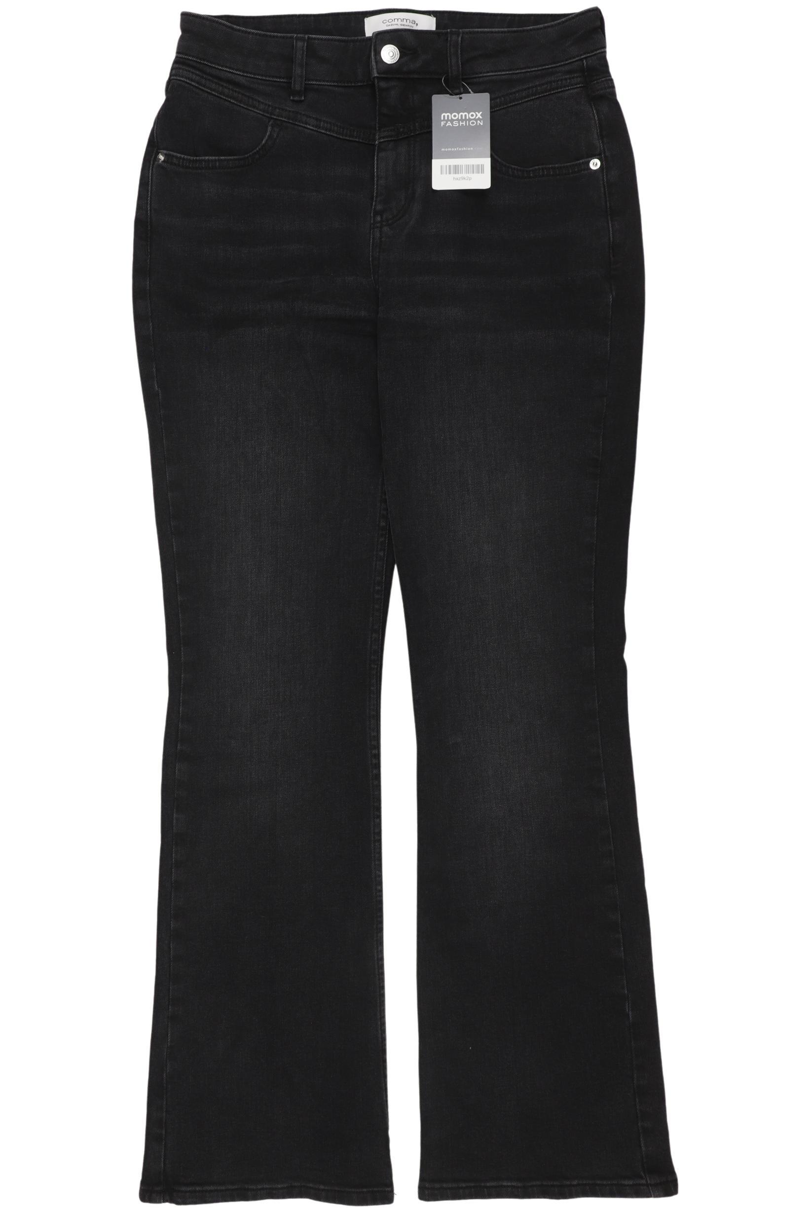 

Comma Damen Jeans, schwarz, Gr. 36