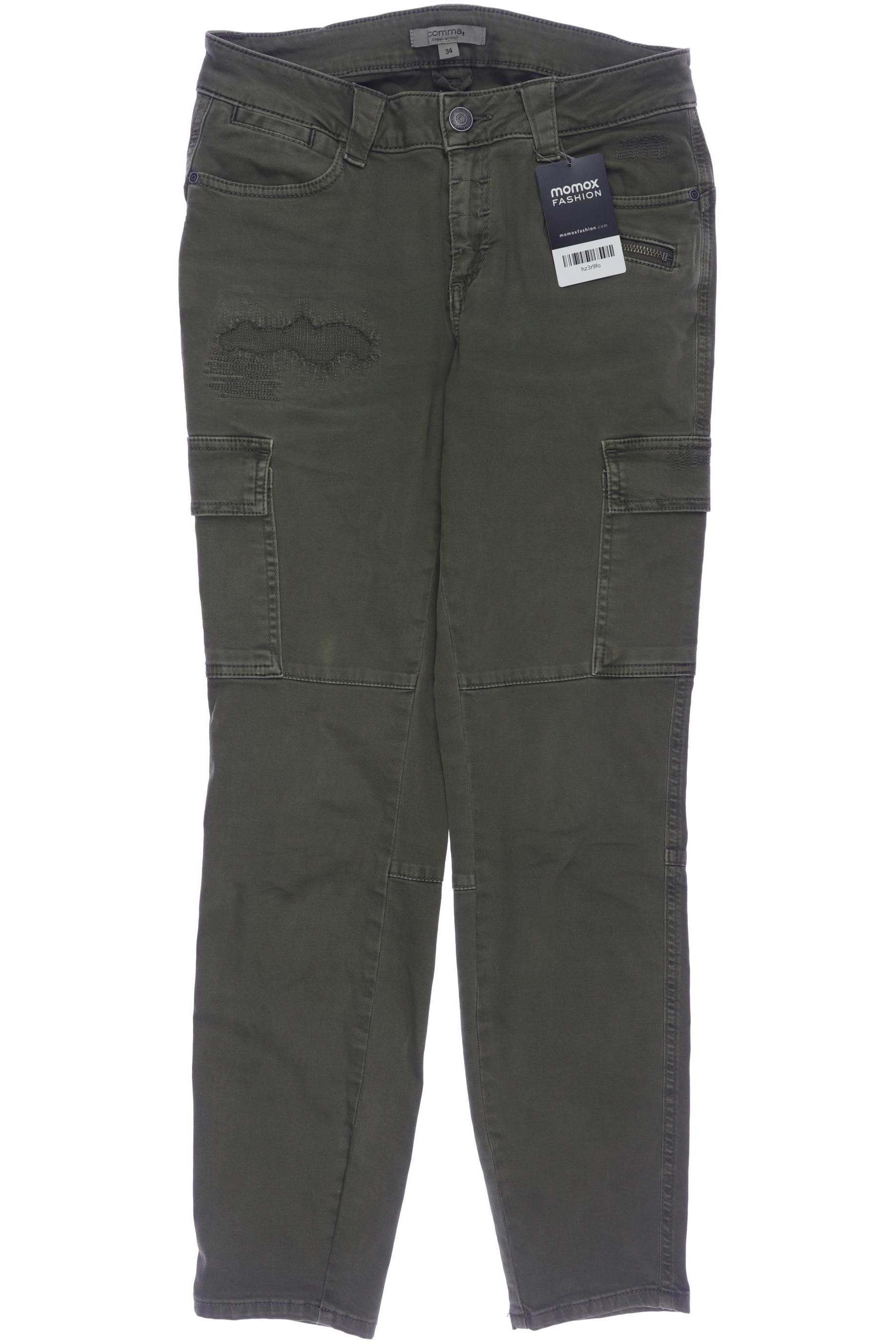 

Comma Damen Jeans, grün, Gr. 34