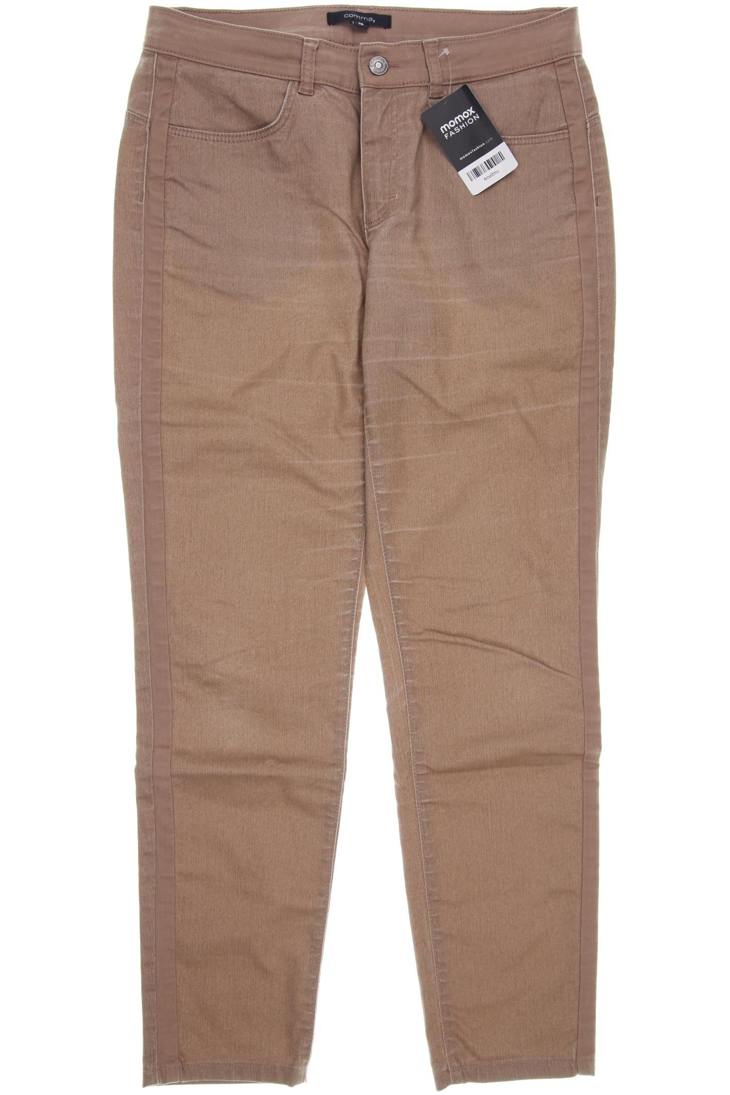 

Comma Damen Jeans, braun, Gr. 38