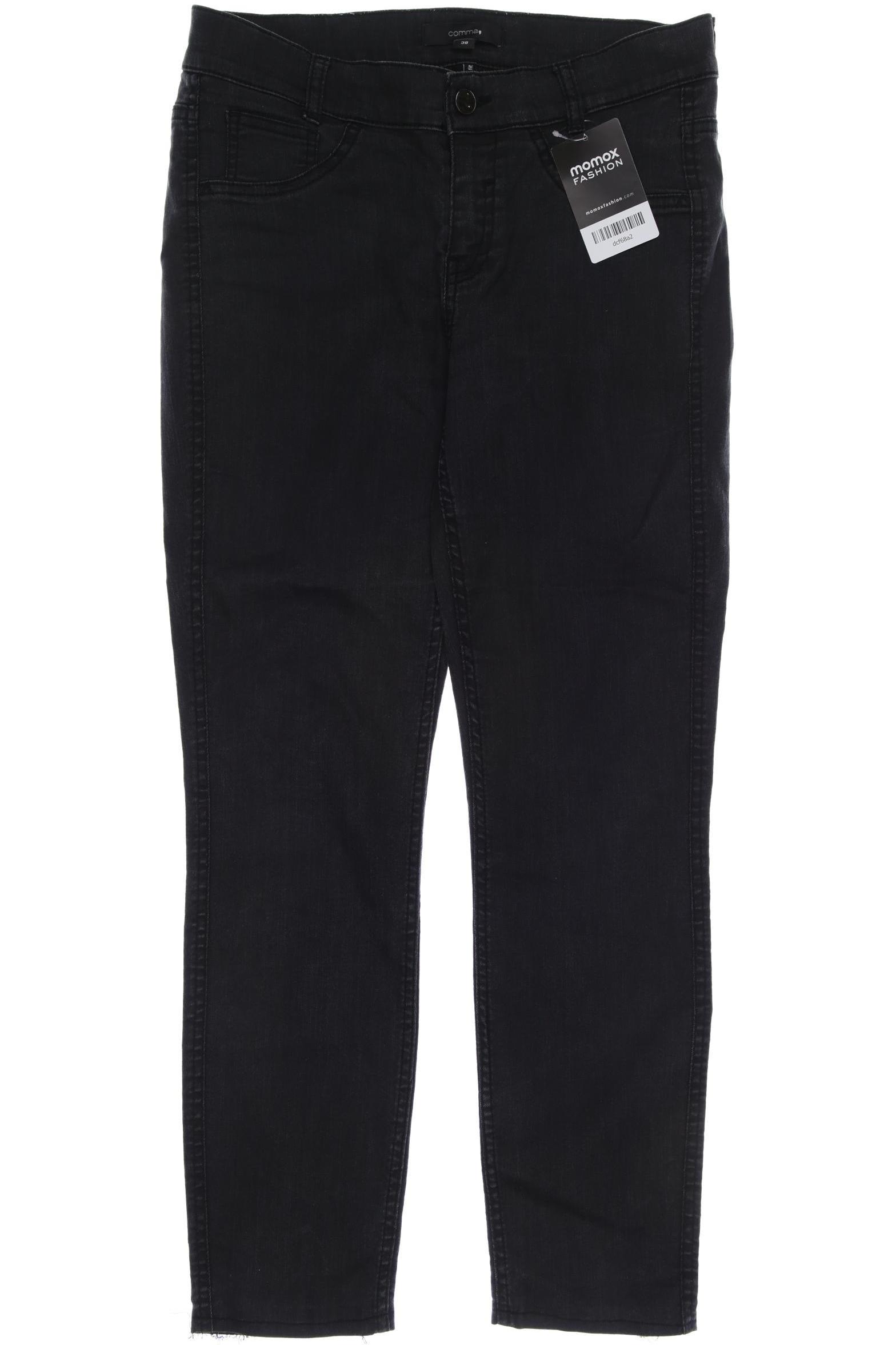 

Comma Damen Jeans, schwarz, Gr. 38