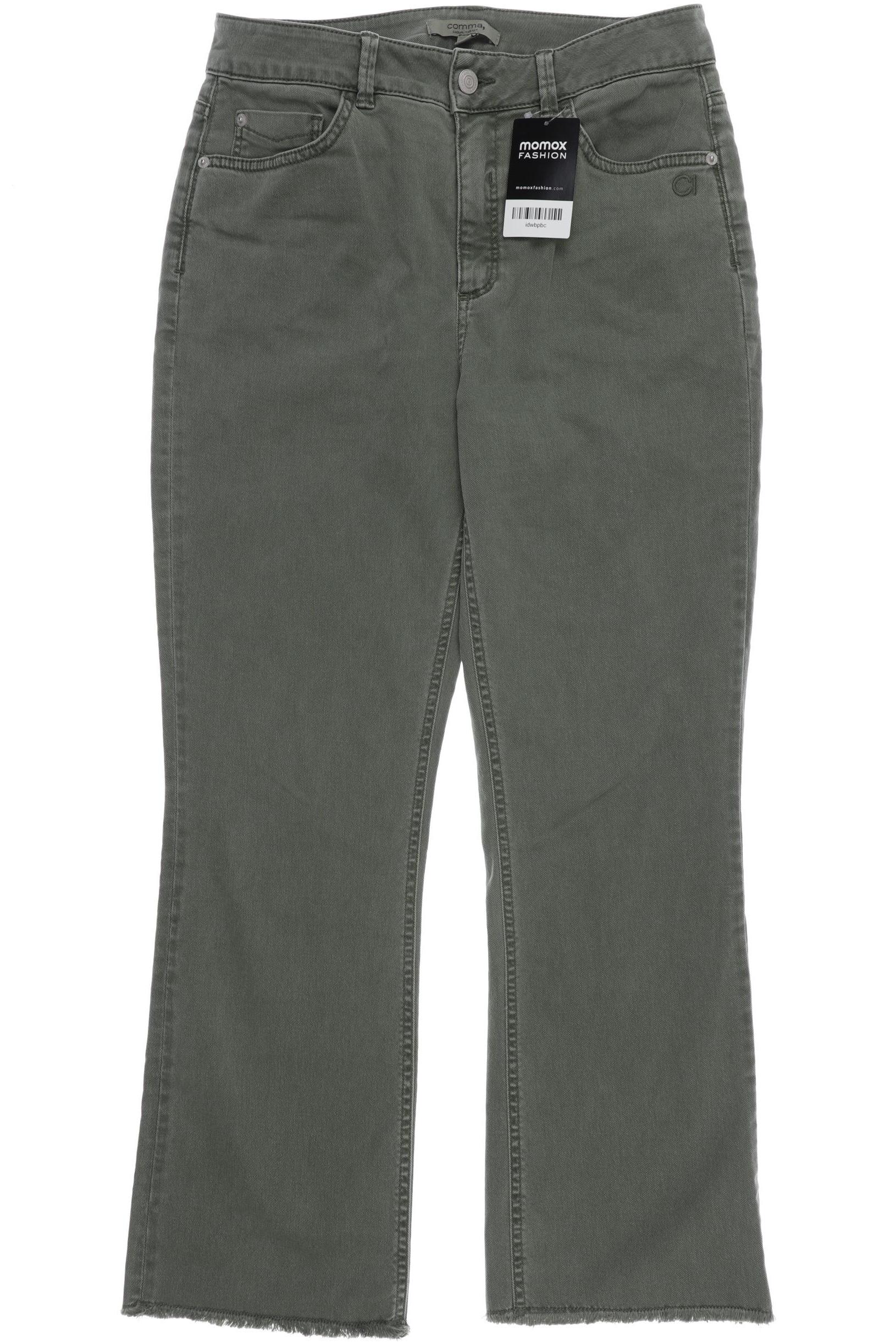

Comma Damen Jeans, grün, Gr. 38