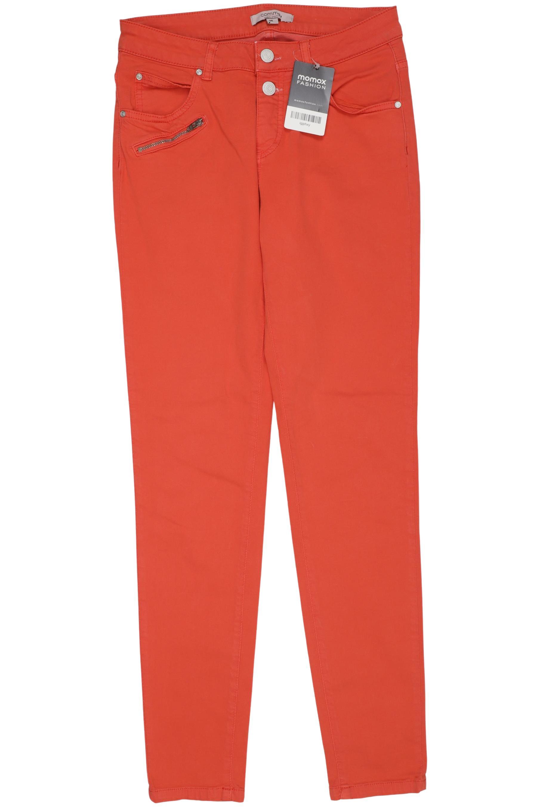 

Comma Damen Jeans, rot, Gr. 36