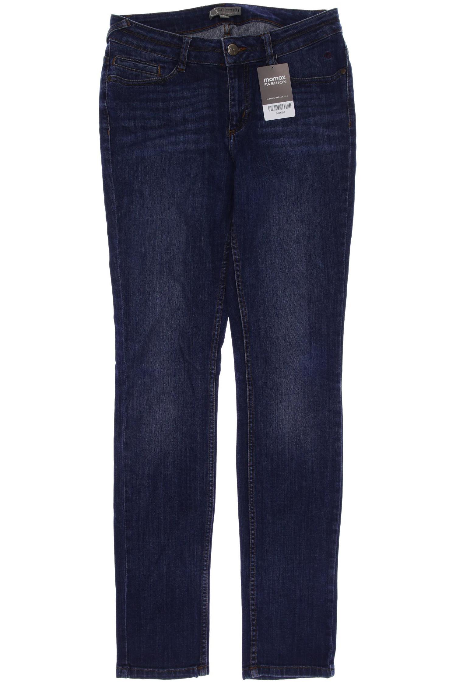 

Comma Damen Jeans, marineblau