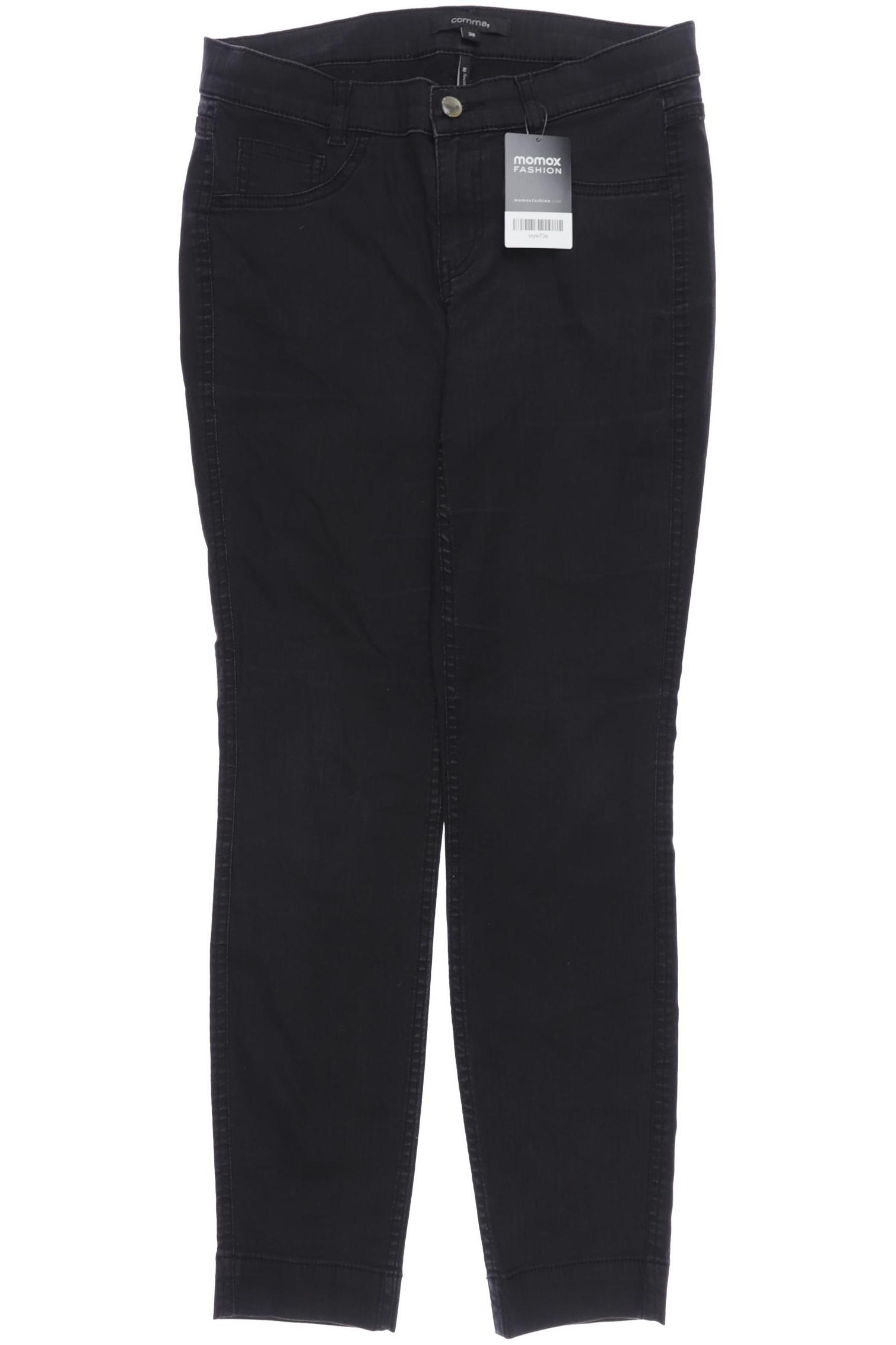 

Comma Damen Jeans, schwarz, Gr. 36