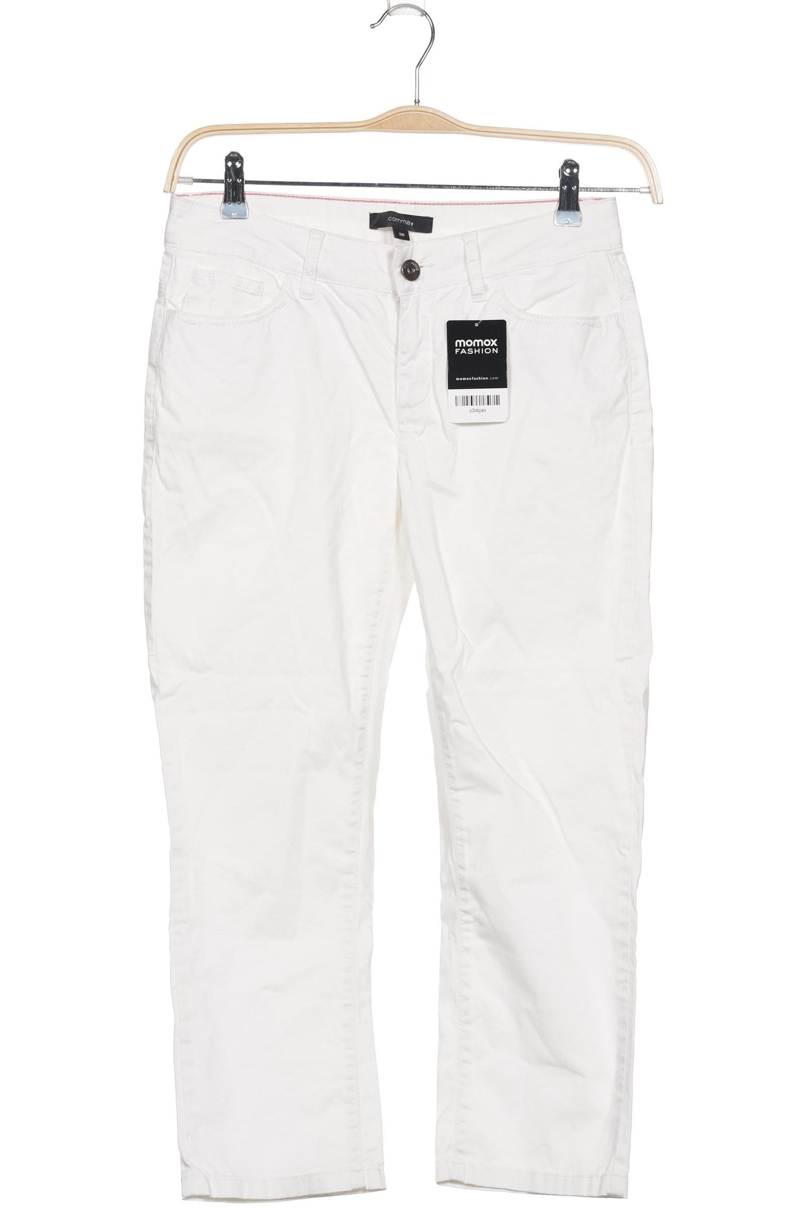 

Comma Damen Jeans, weiß, Gr. 36