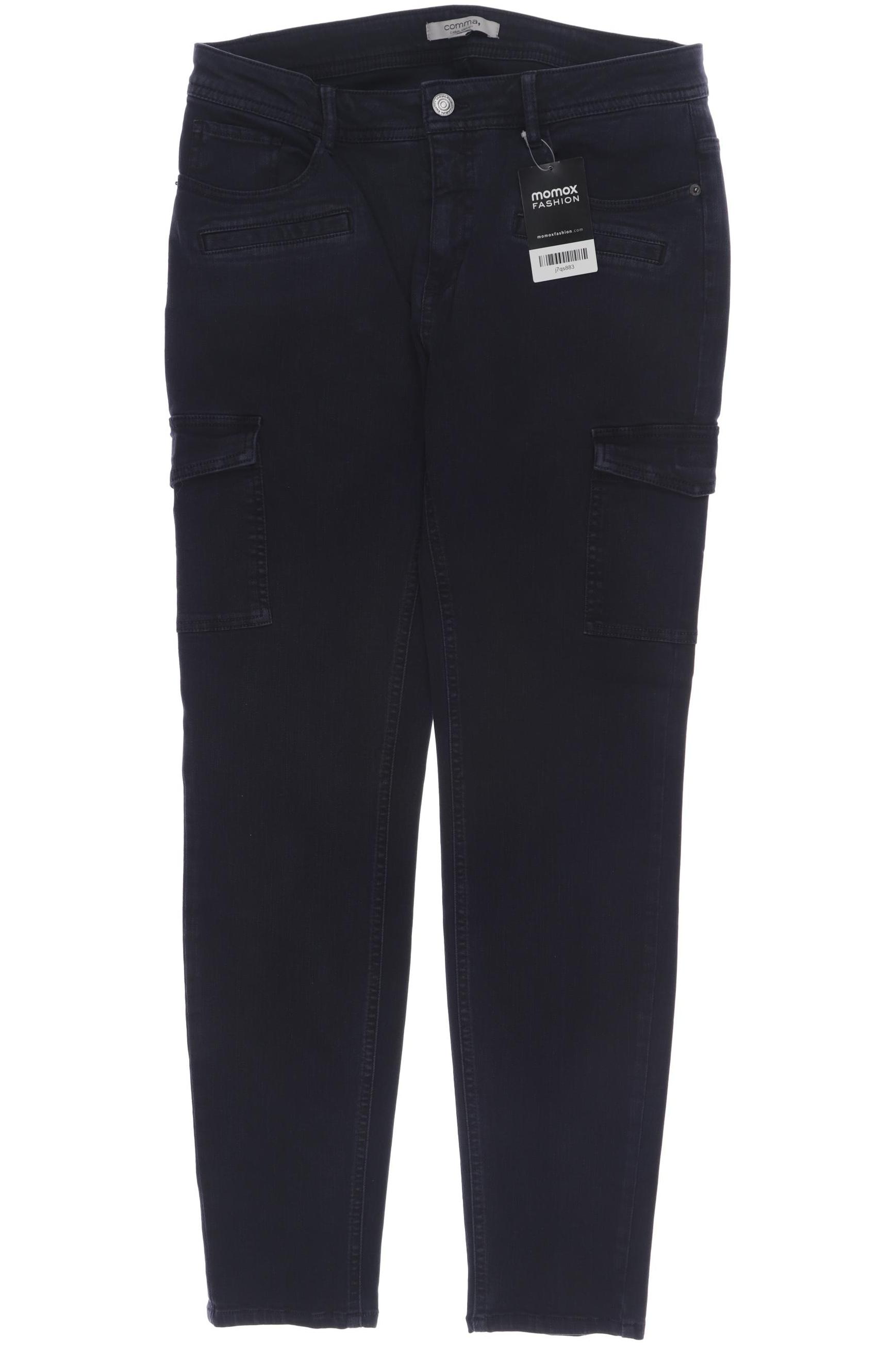 

Comma Damen Jeans, marineblau