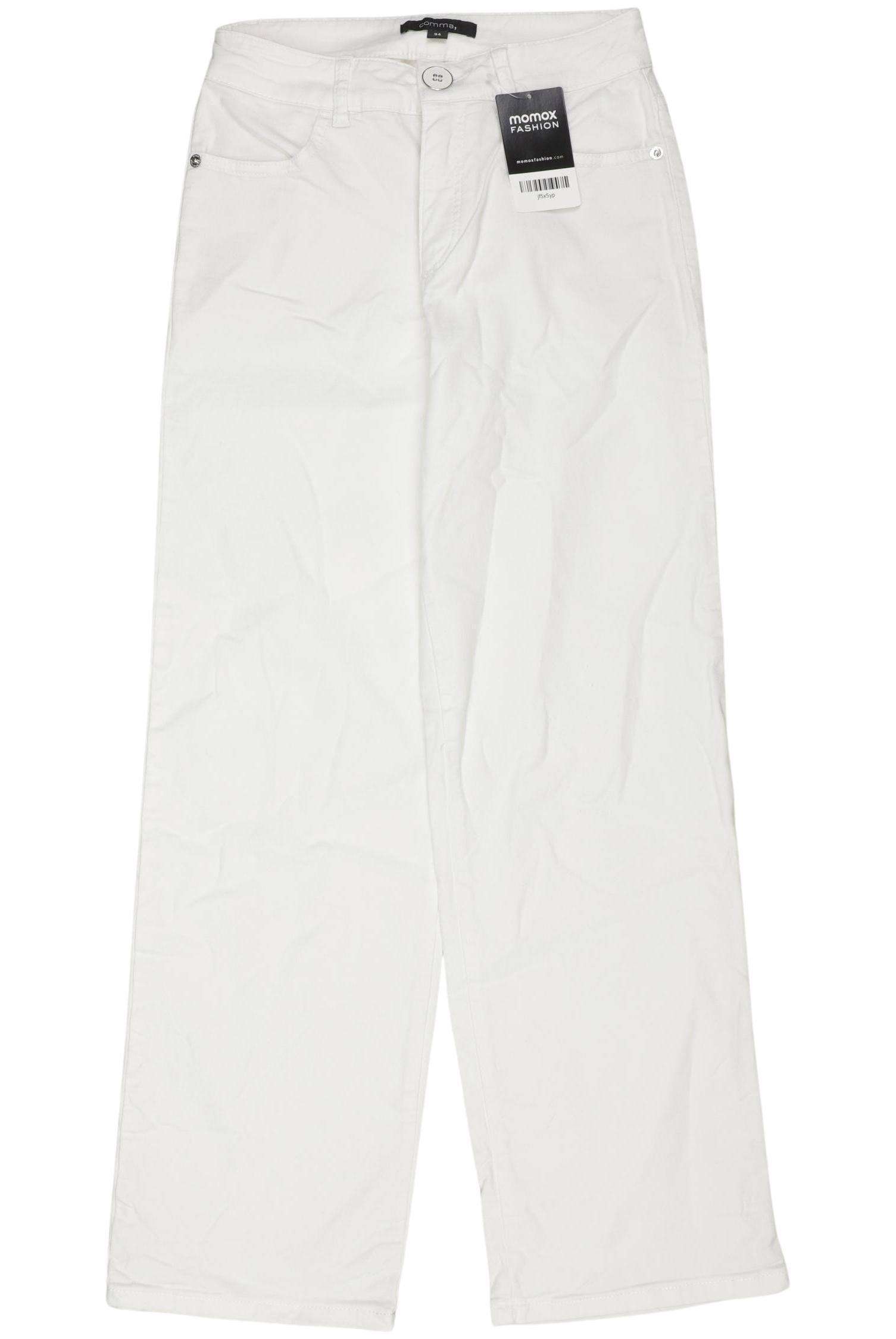 

Comma Damen Jeans, weiß, Gr. 34