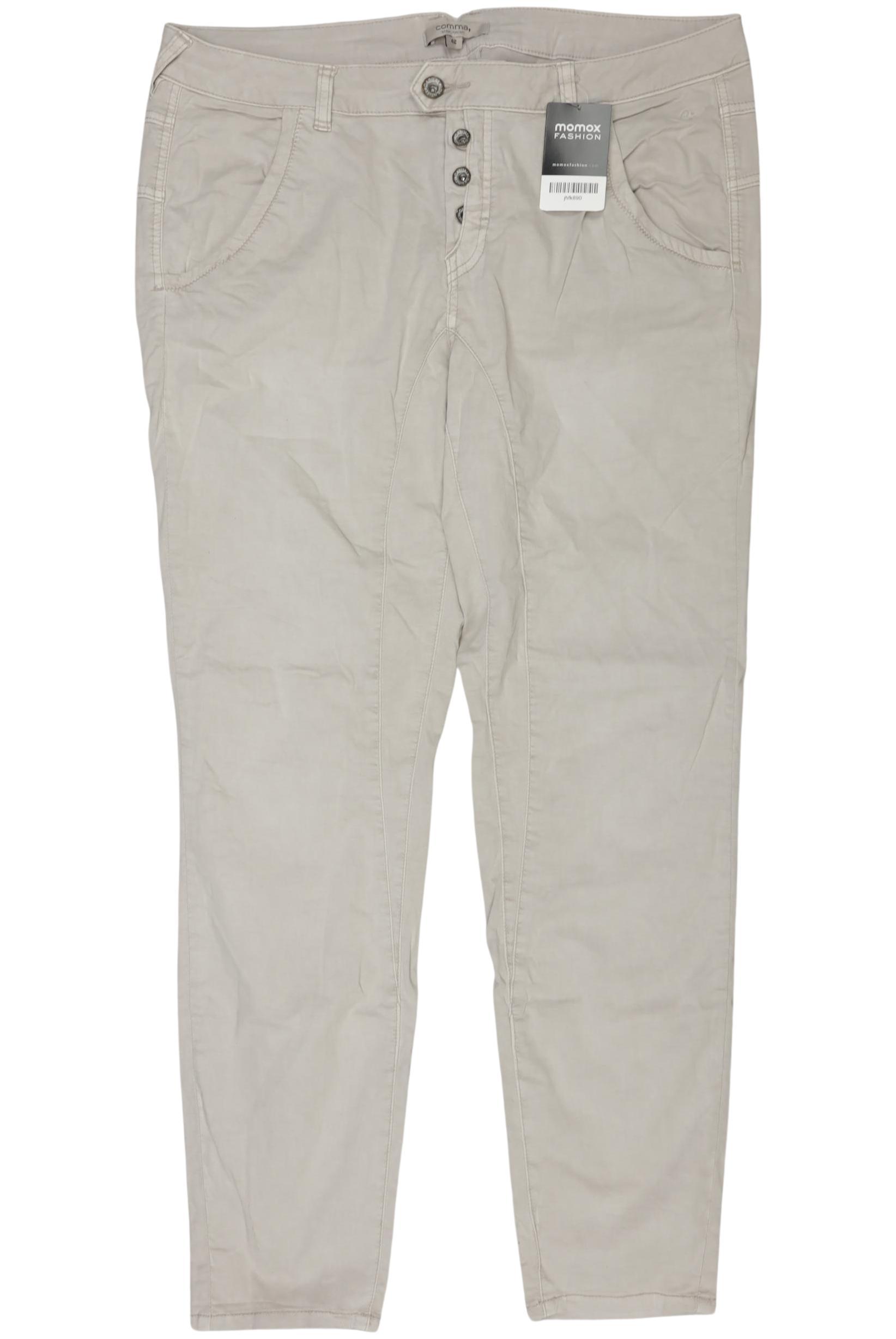 

Comma Damen Jeans, beige, Gr. 42