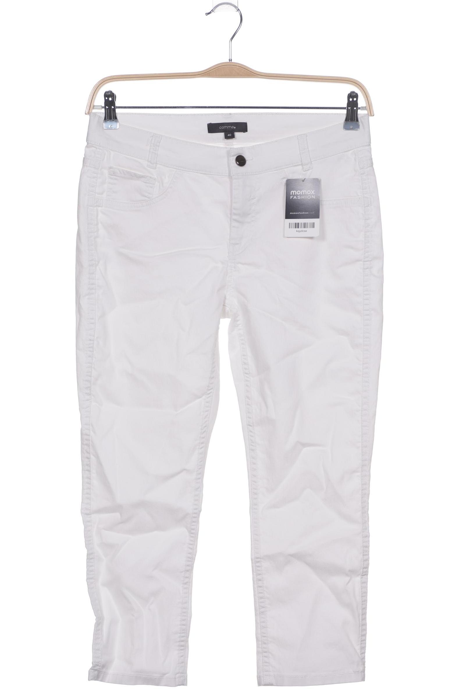 

Comma Damen Jeans, weiß, Gr. 40