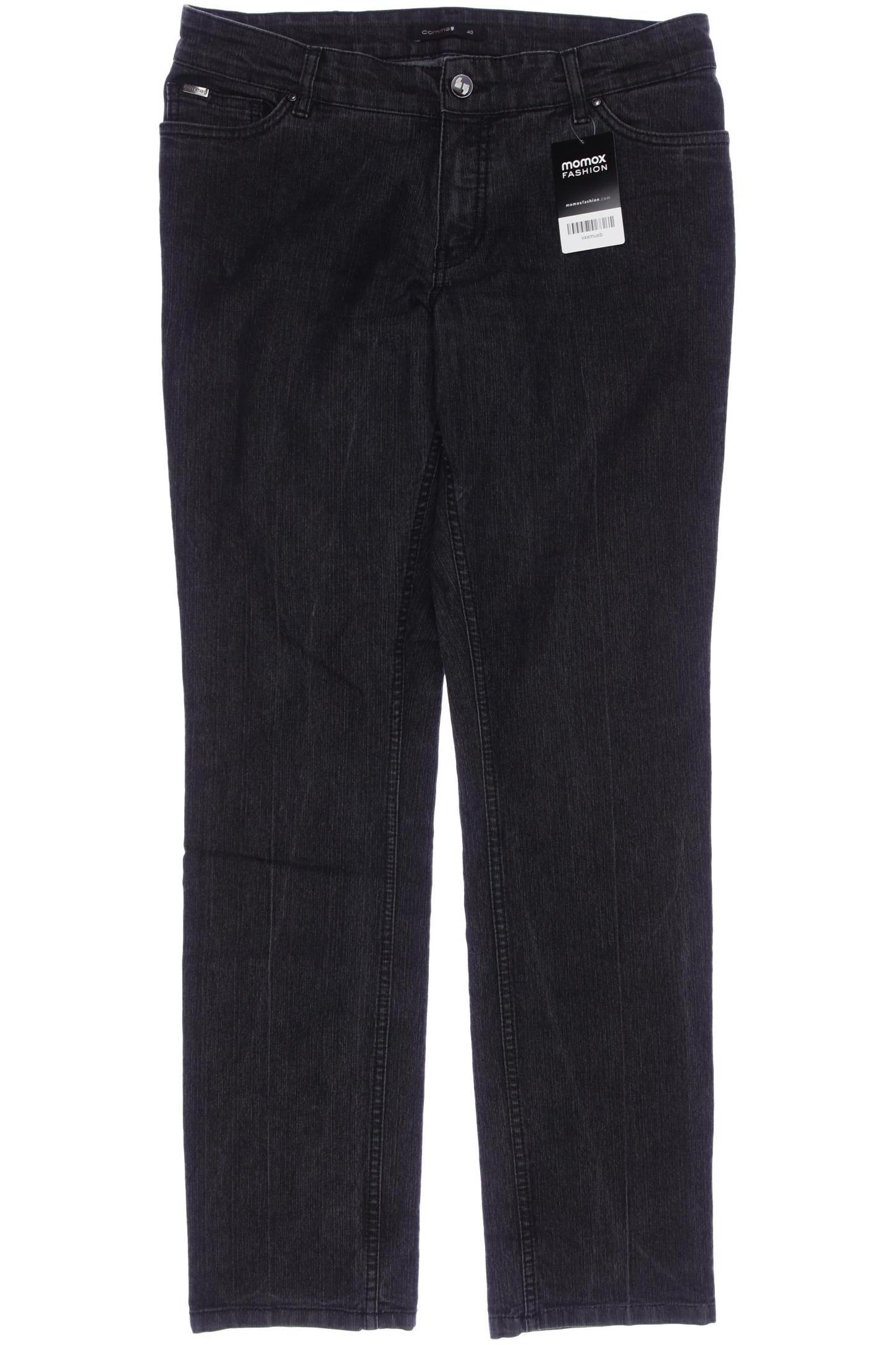 

Comma Damen Jeans, schwarz, Gr. 40