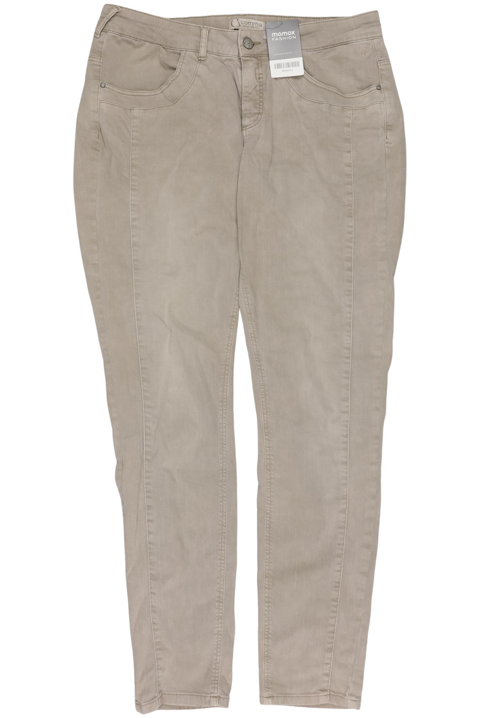 

Comma Damen Jeans, beige, Gr. 42