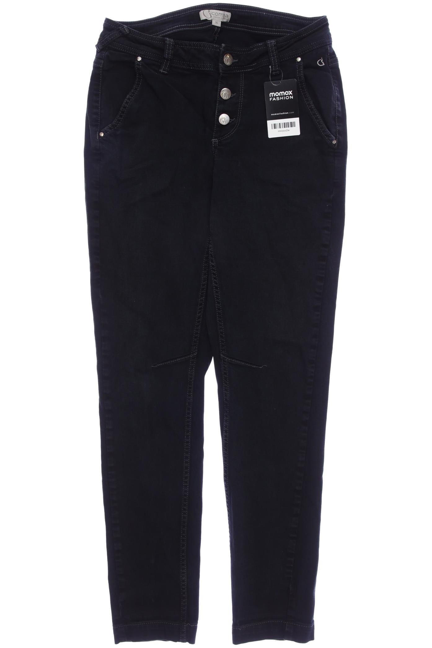 

Comma Damen Jeans, schwarz, Gr. 36