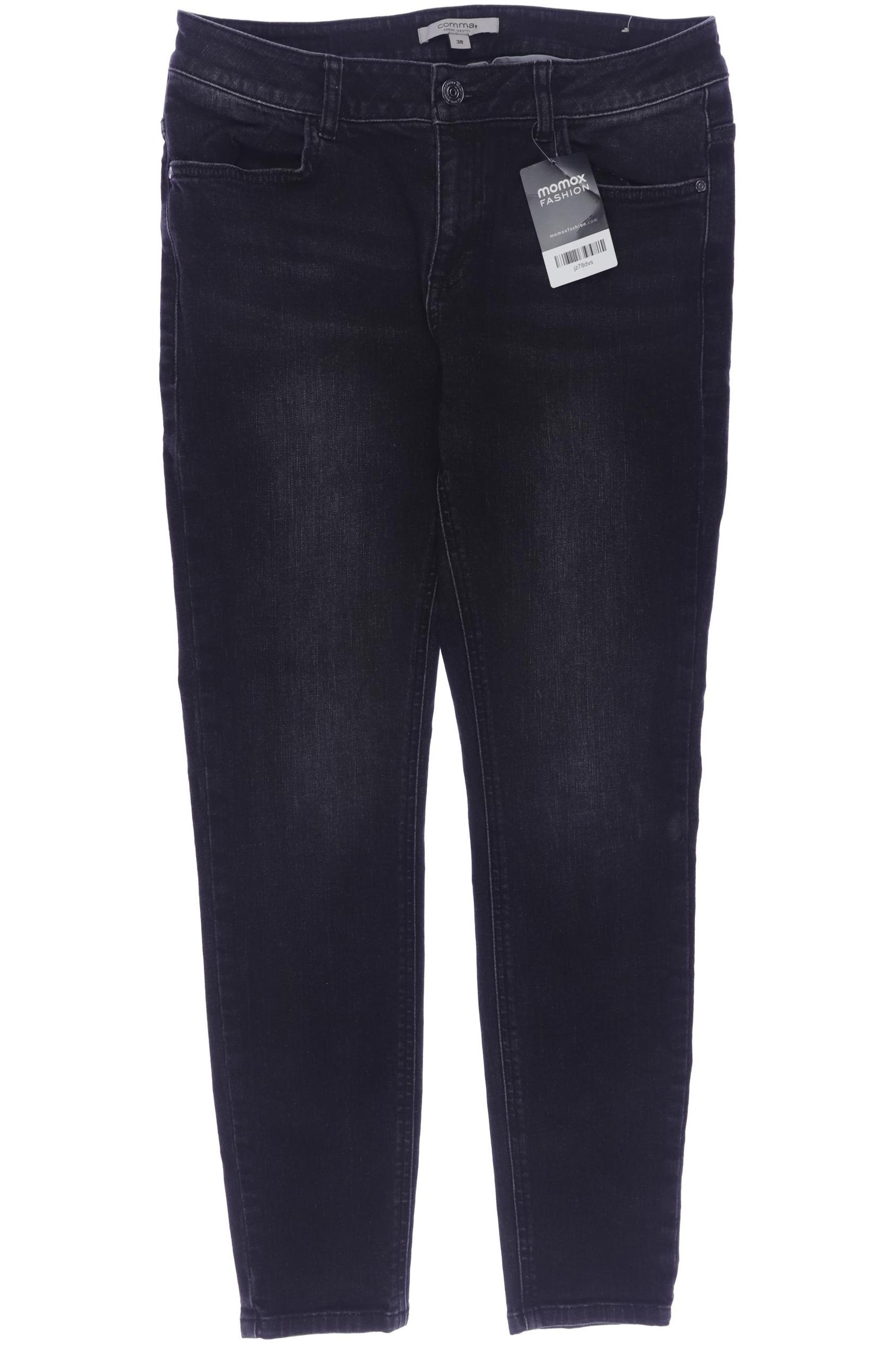 

Comma Damen Jeans, schwarz, Gr. 38