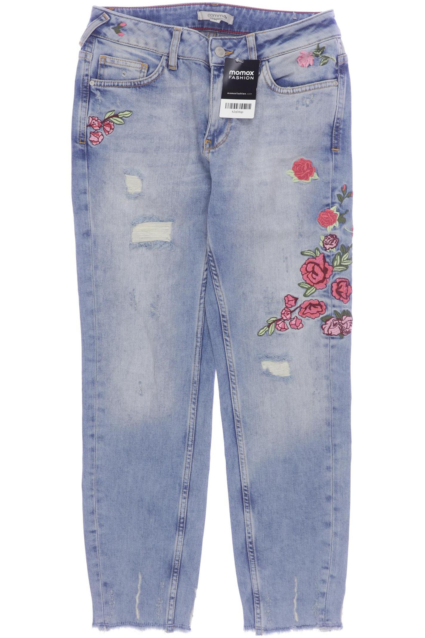 

Comma Damen Jeans, blau, Gr. 34