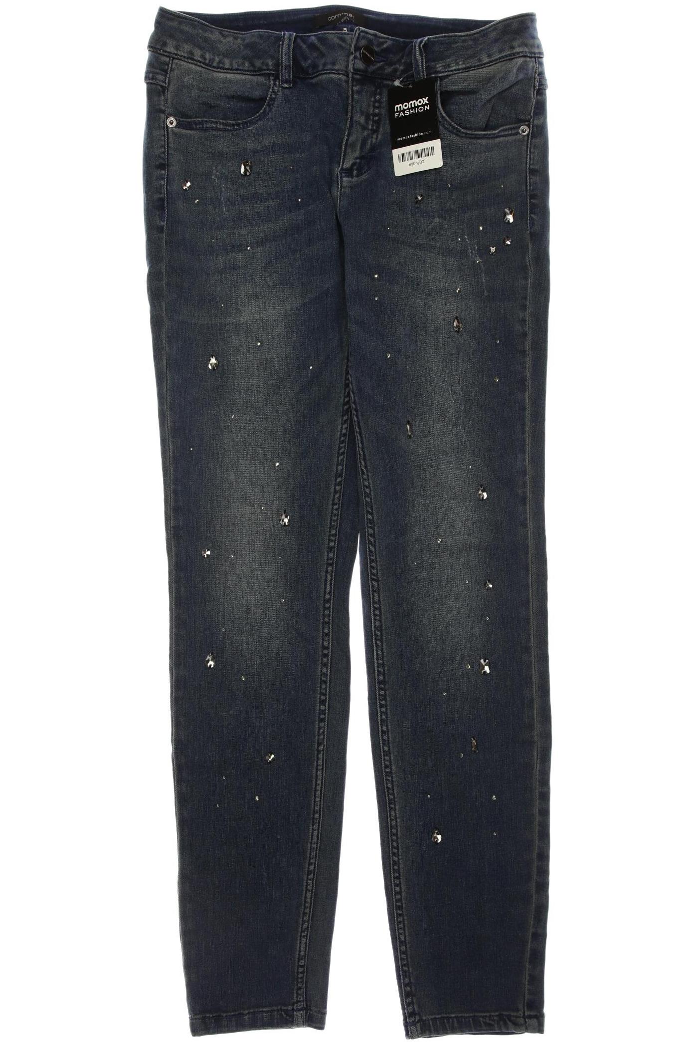 

Comma Damen Jeans, marineblau