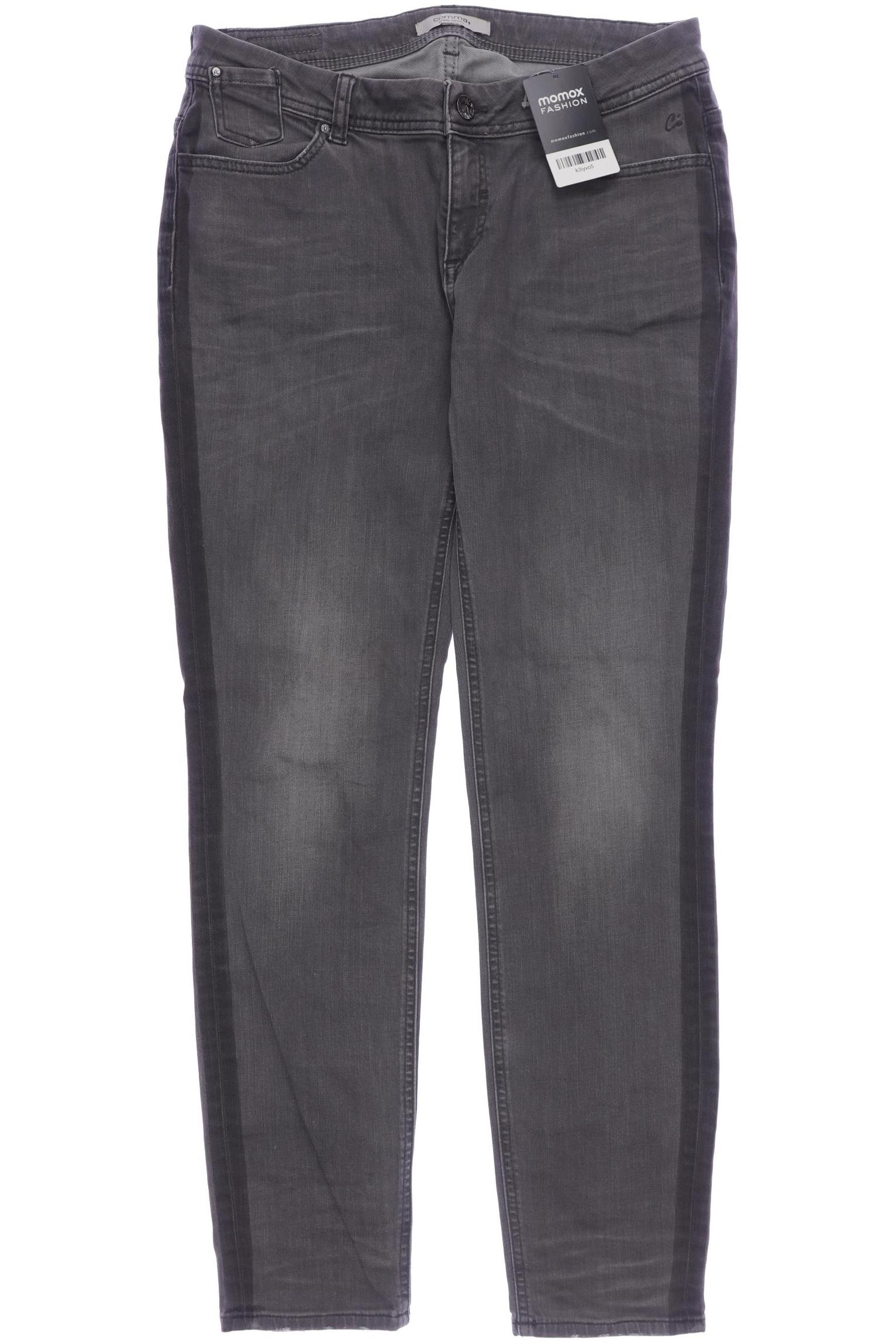 

Comma Damen Jeans, grau, Gr. 31