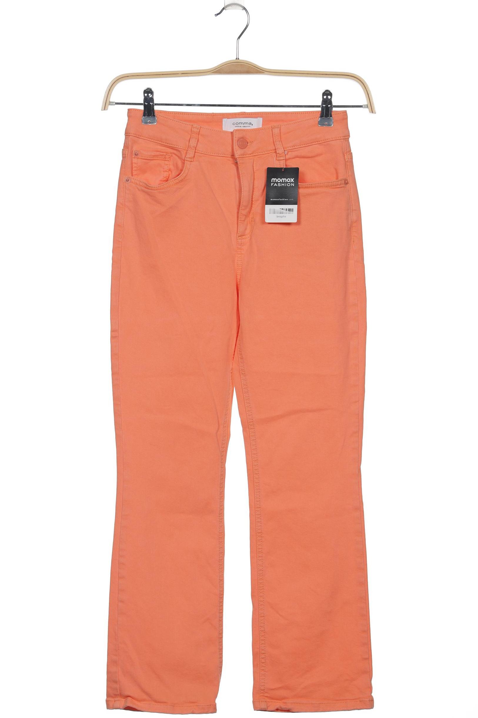 

Comma Damen Jeans, orange, Gr. 34