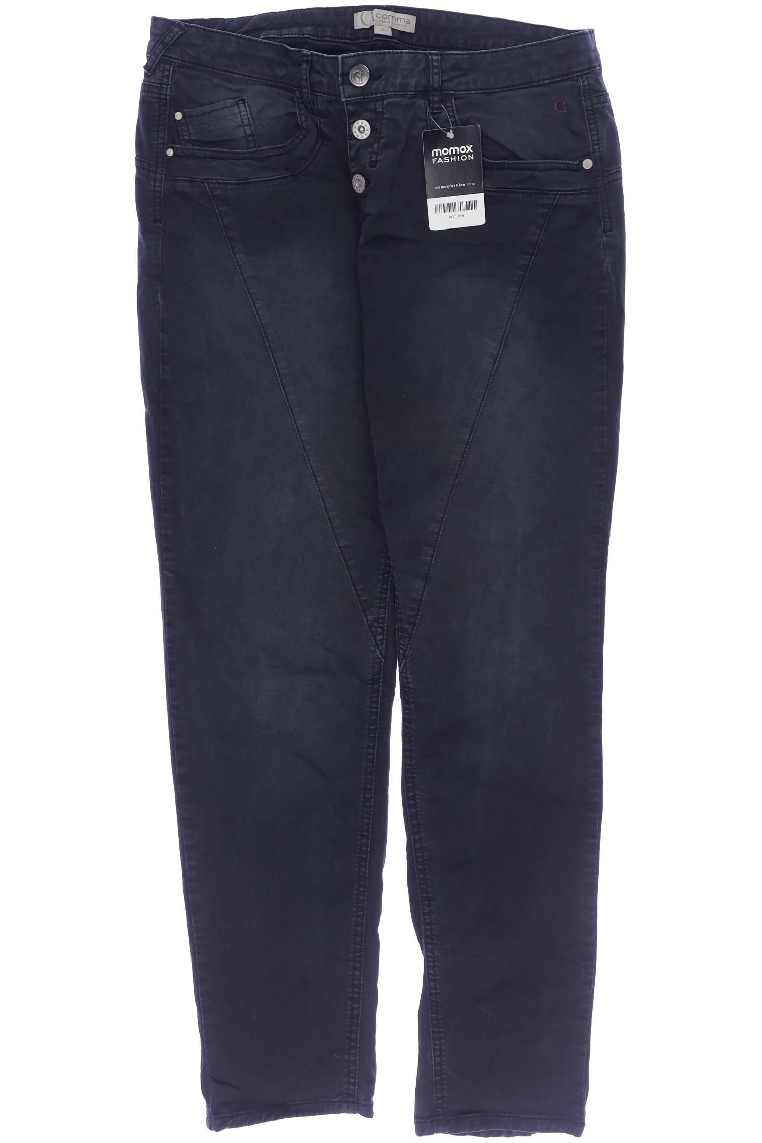 

Comma Damen Jeans, schwarz, Gr. 38