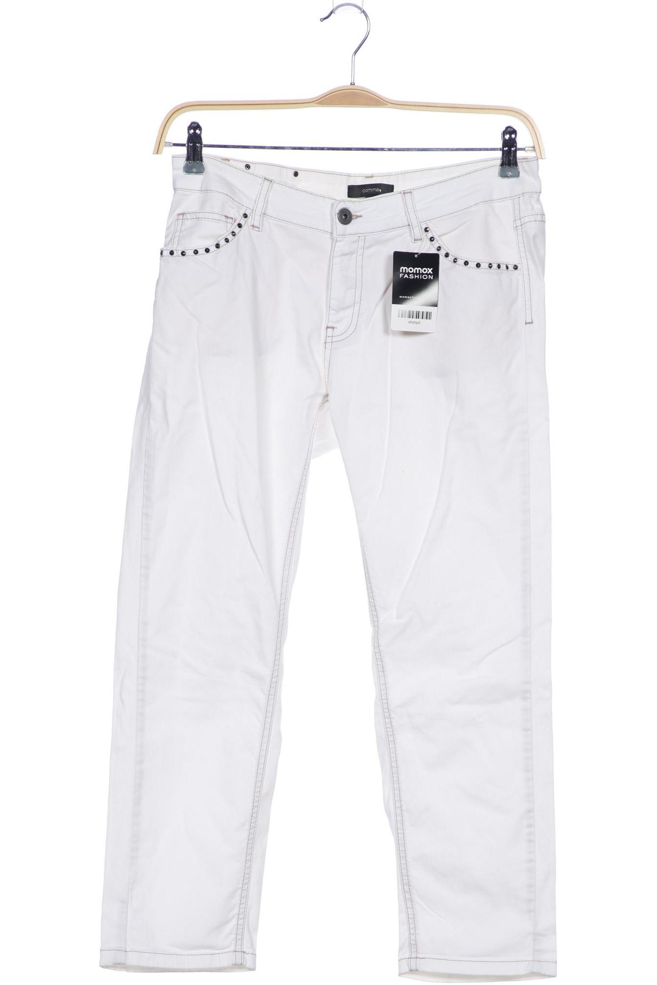 

Comma Damen Jeans, weiß, Gr. 40