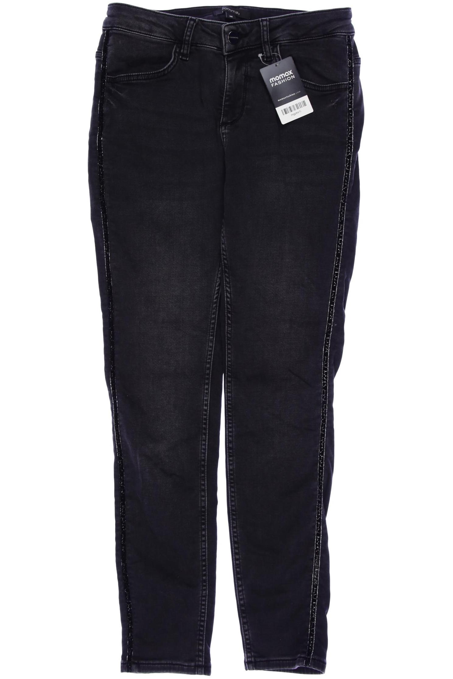 

Comma Damen Jeans, schwarz, Gr. 38