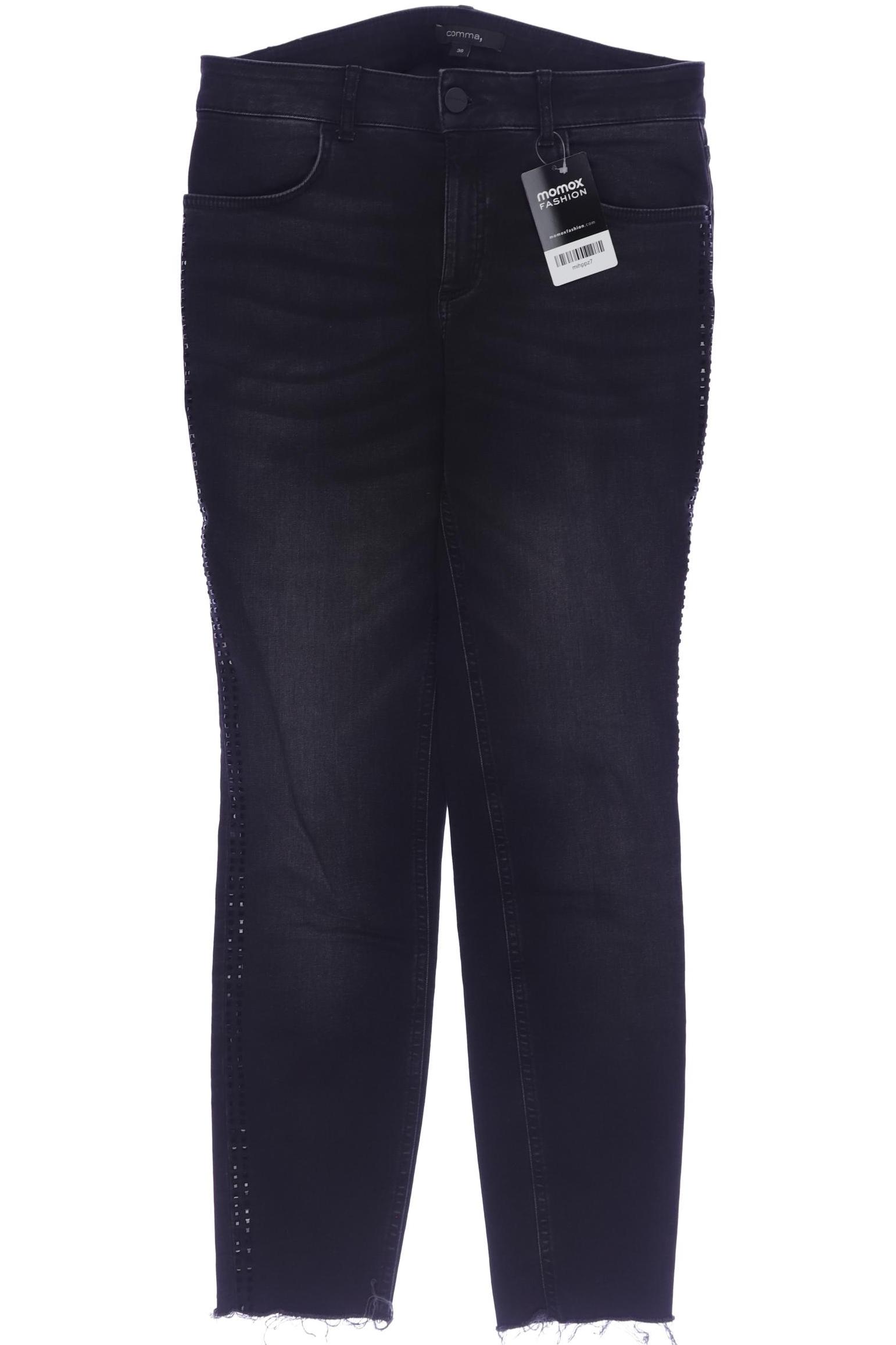 

Comma Damen Jeans, schwarz, Gr. 36