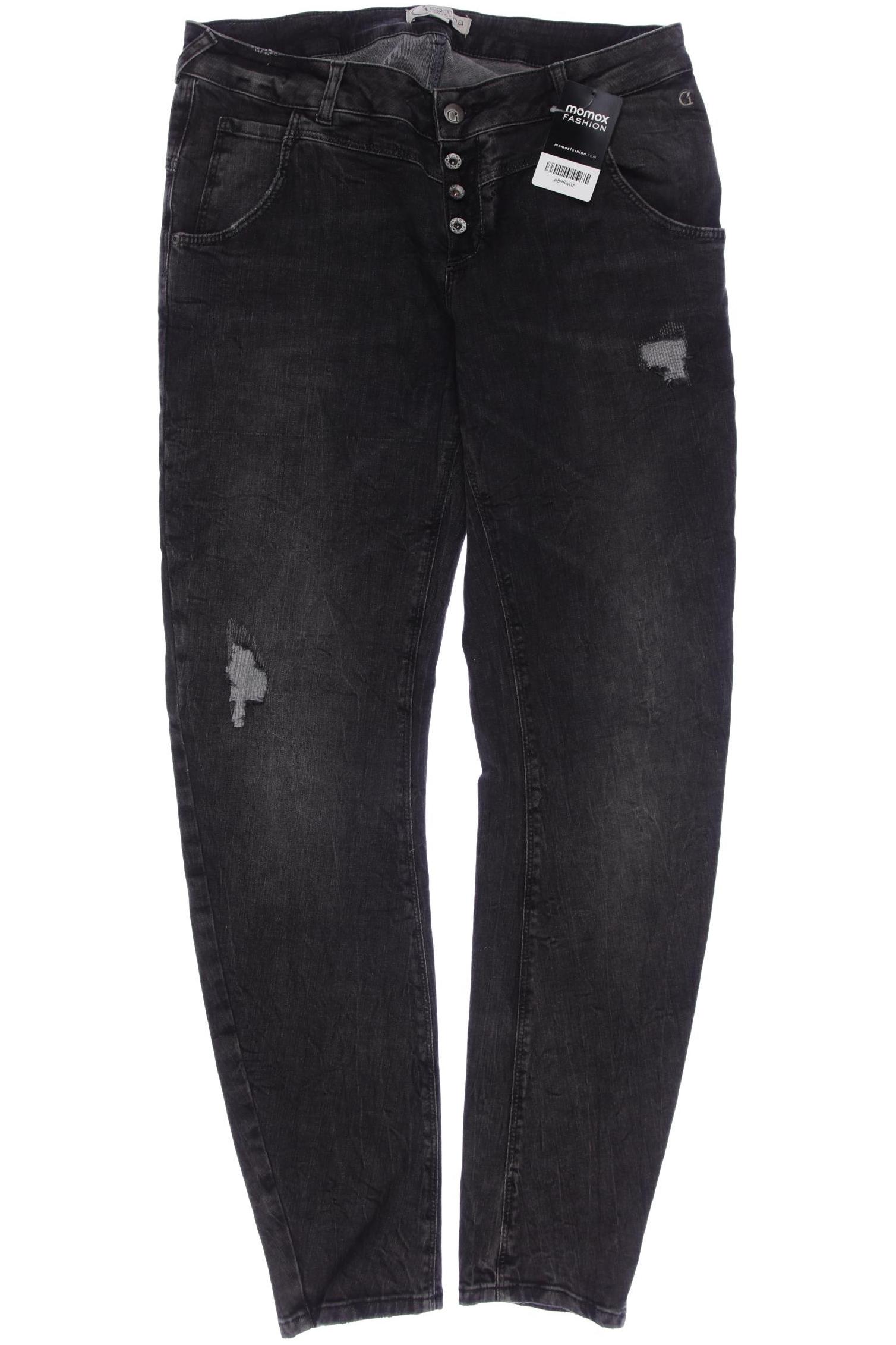 

Comma Damen Jeans, grau, Gr. 38