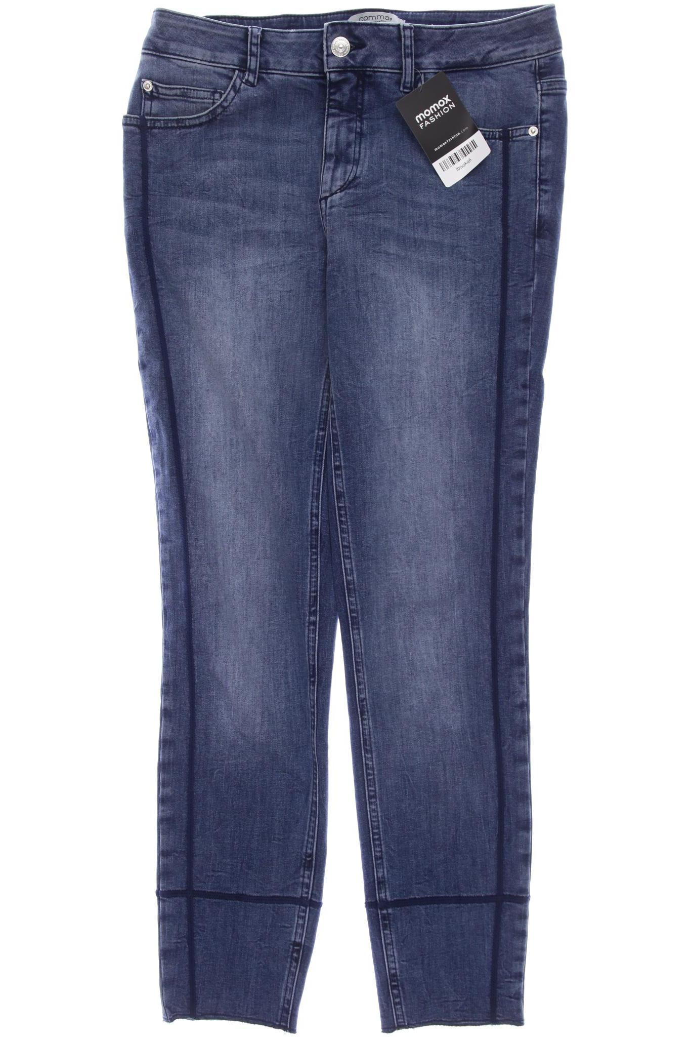 

Comma Damen Jeans, marineblau
