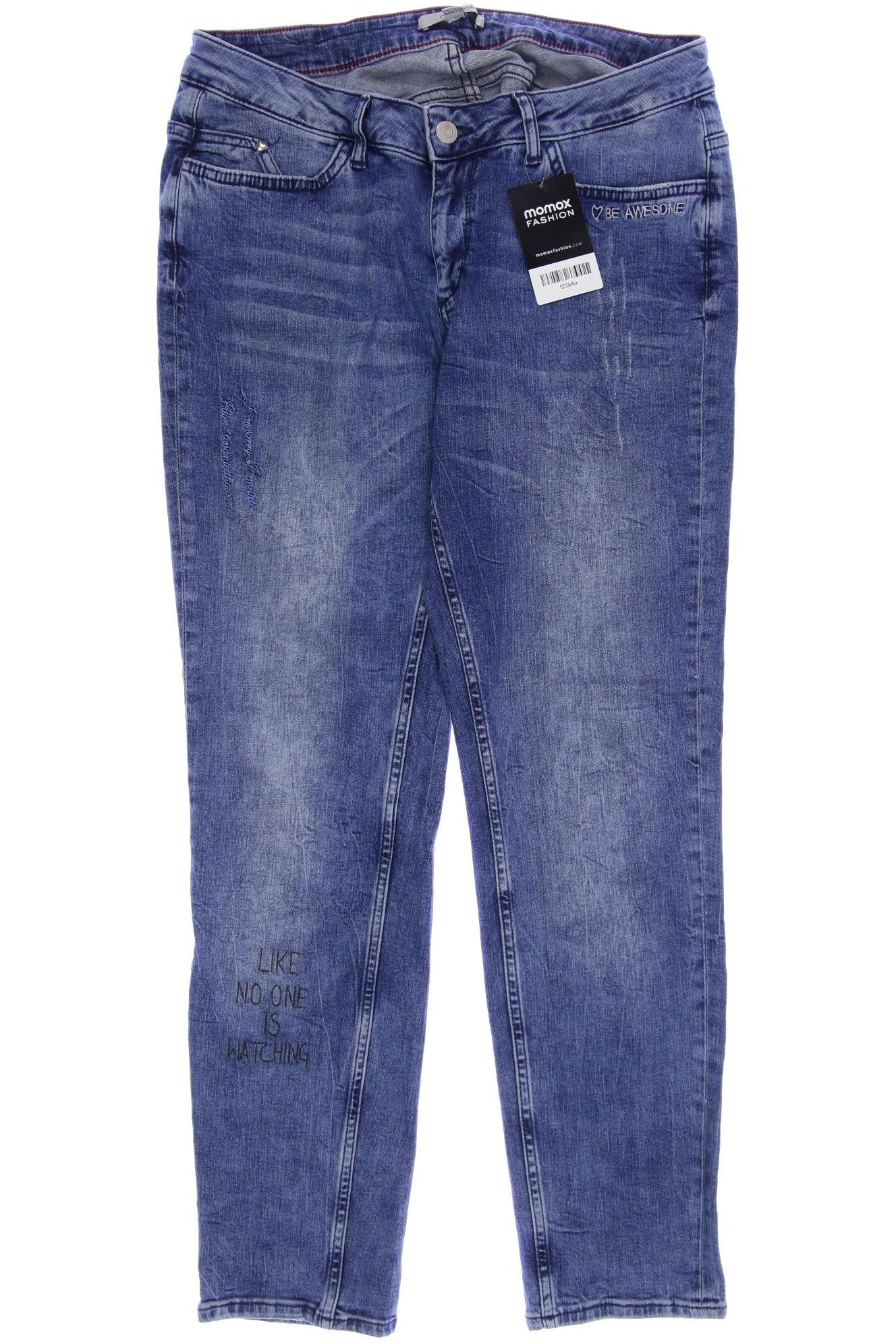 

Comma Damen Jeans, blau