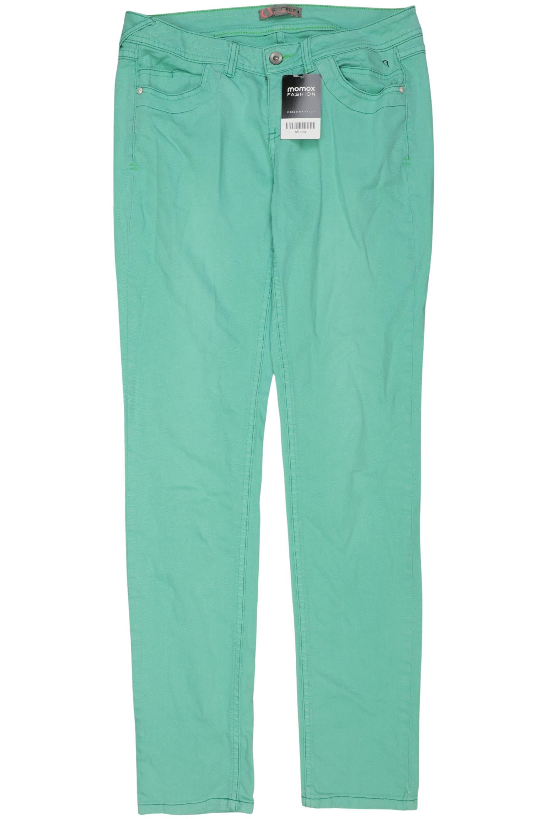 

Comma Damen Jeans, hellgrün, Gr. 36