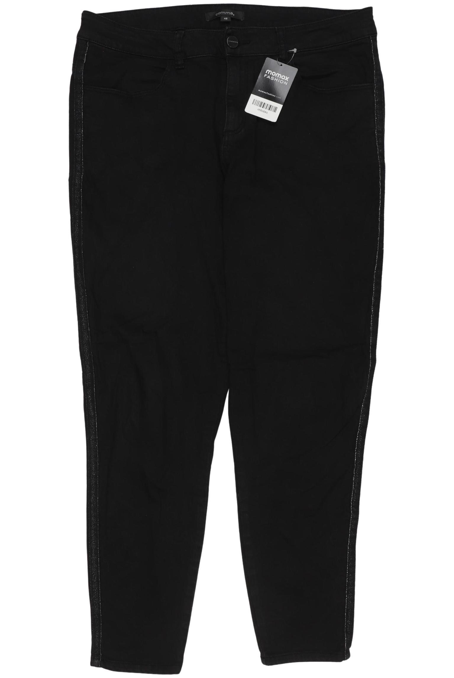 

Comma Damen Jeans, schwarz, Gr. 42