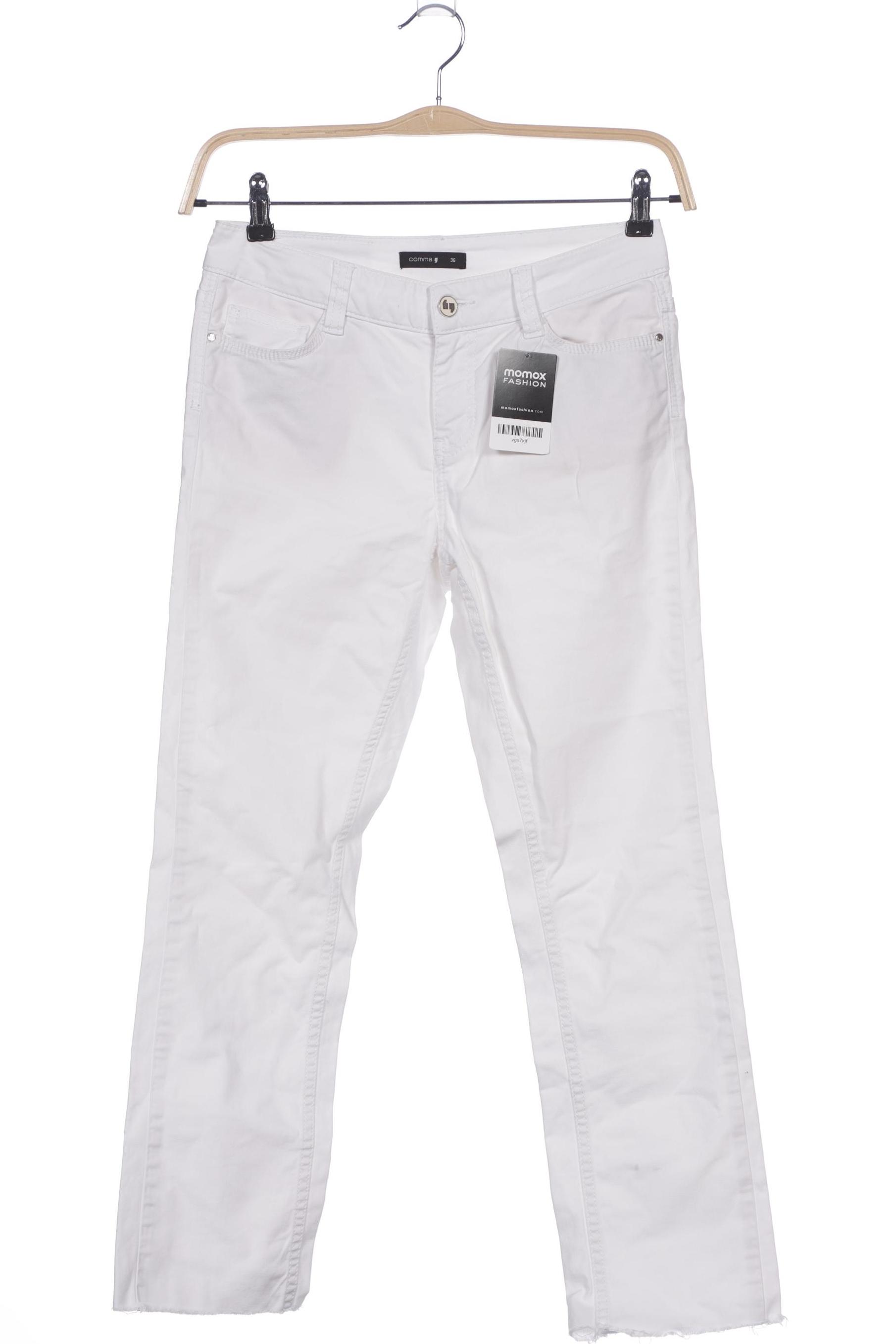 

Comma Damen Jeans, weiß, Gr. 36